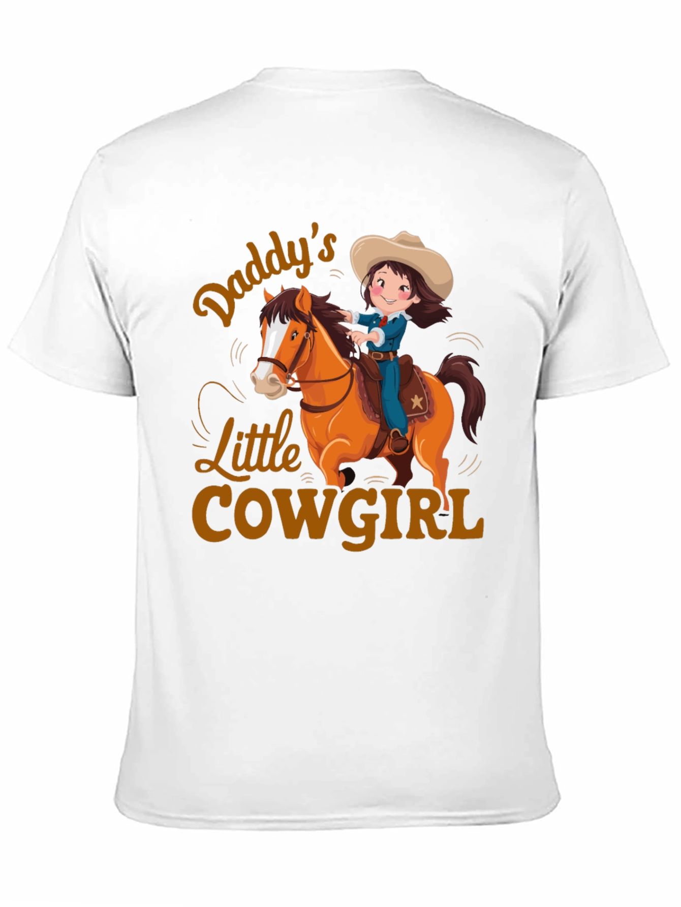 Daddys Little Cowgirl T-Shirt