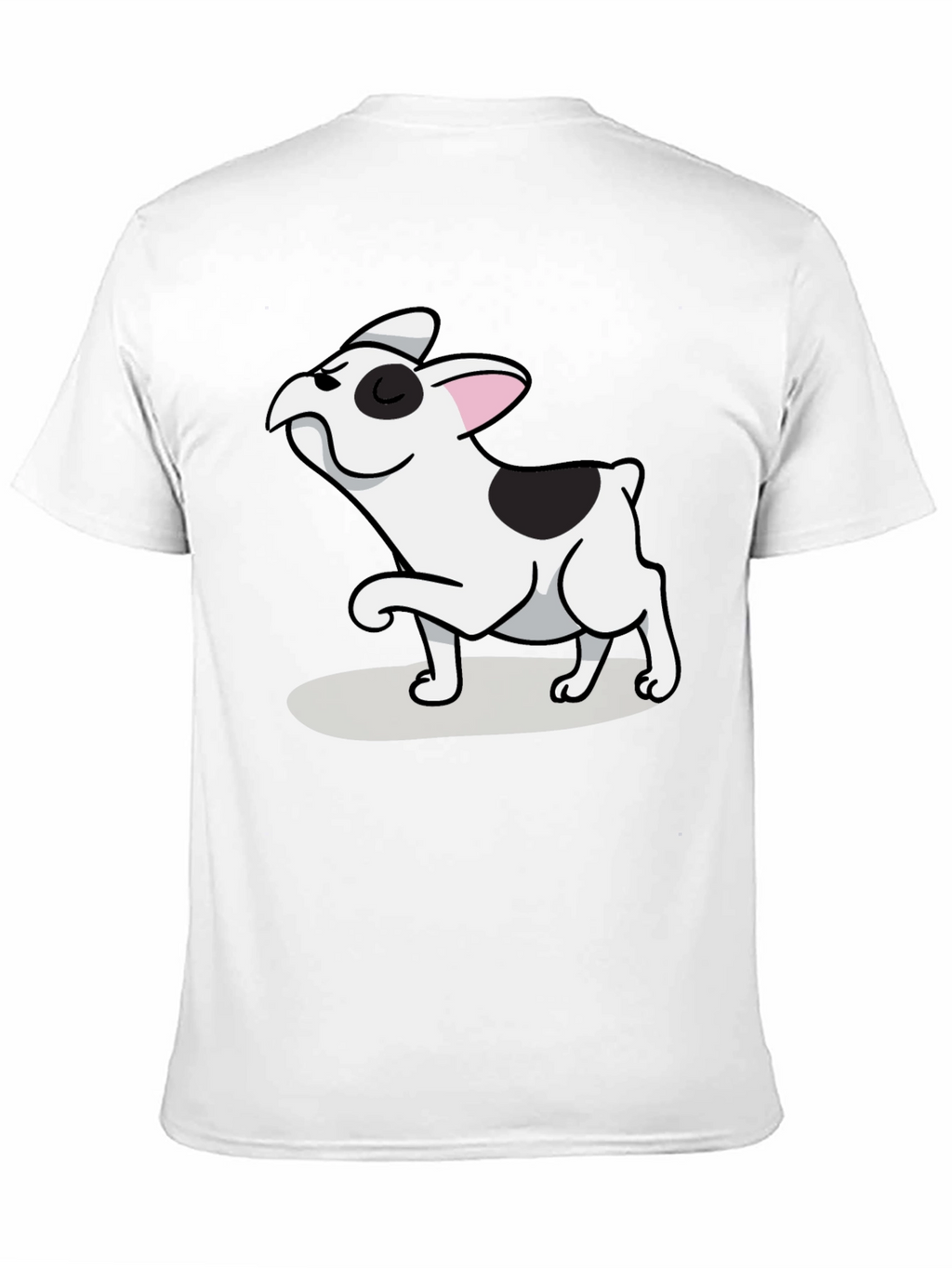 Cool French Bulldog Graphic Tee - Black Cotton
