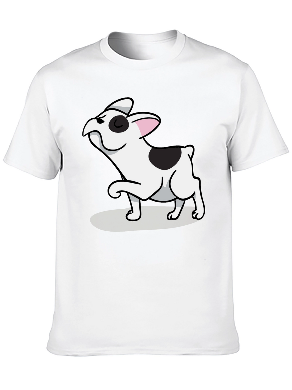 Cool French Bulldog Graphic Tee - Black Cotton