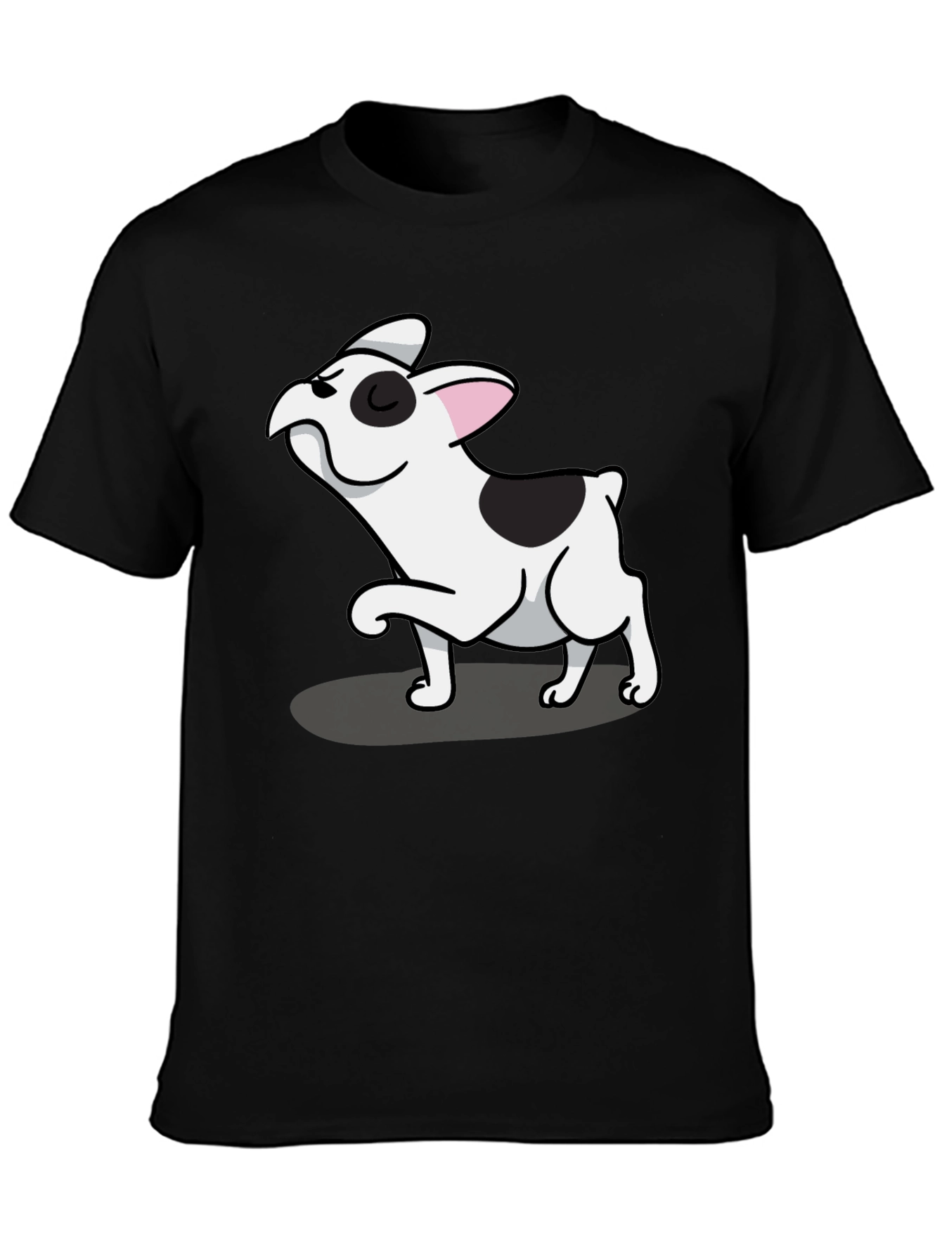 Cool French Bulldog Graphic Tee - Black Cotton