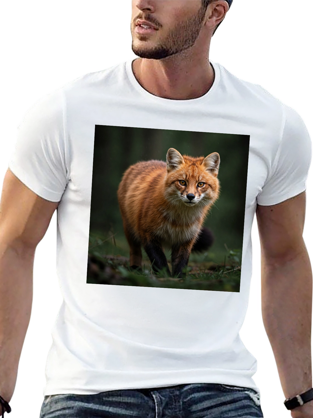 Fox Graphic T-Shirt - Nature Lover Tee