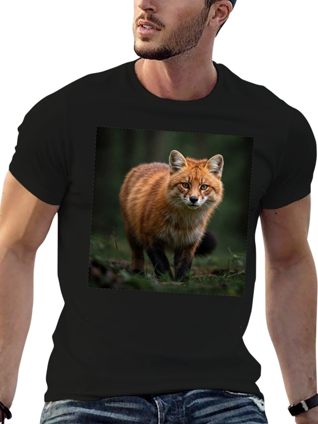 Fox Graphic T-Shirt - Nature Lover Tee