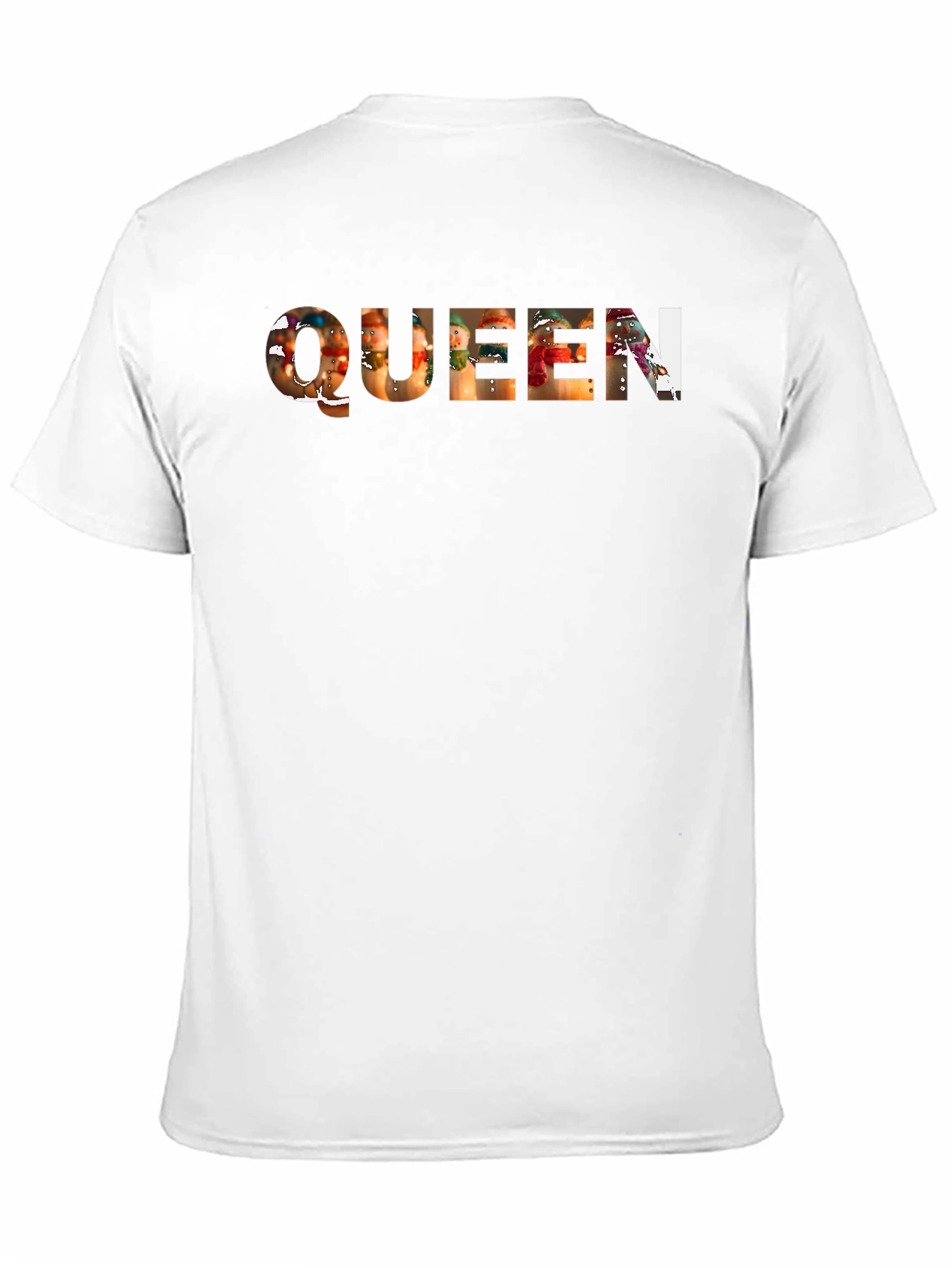 Queen Snowman T-Shirt - Festive Holiday Apparel
