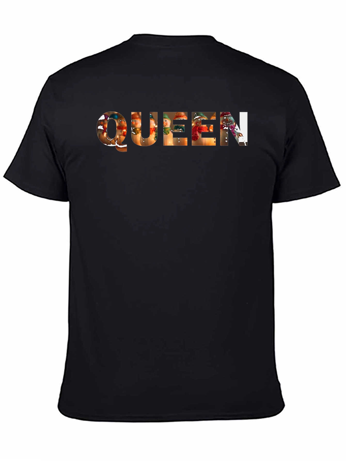 Queen Snowman T-Shirt - Festive Holiday Apparel