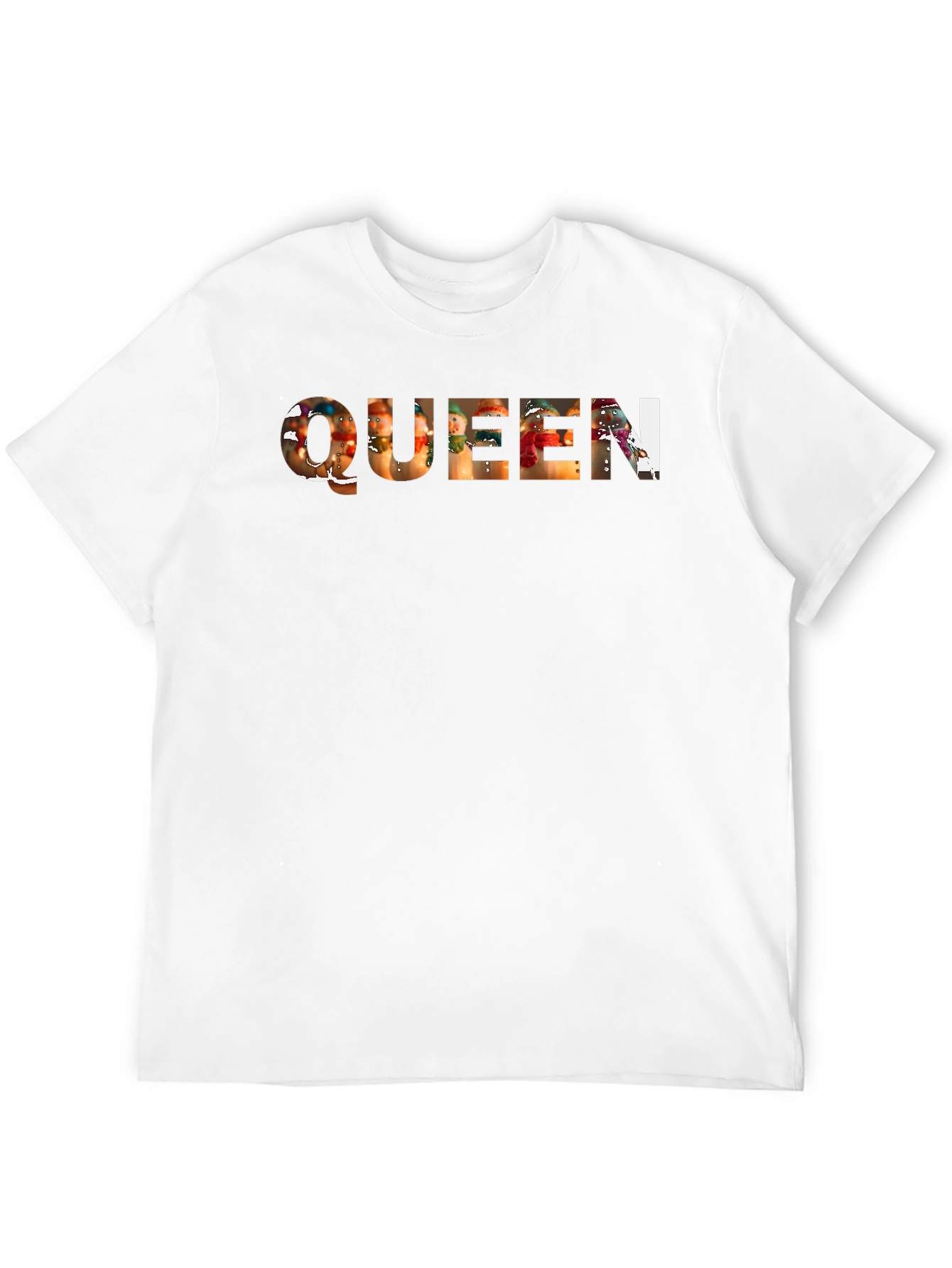 Queen Snowman T-Shirt - Festive Holiday Apparel