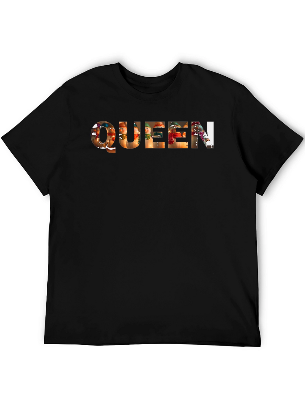 Queen Snowman T-Shirt - Festive Holiday Apparel