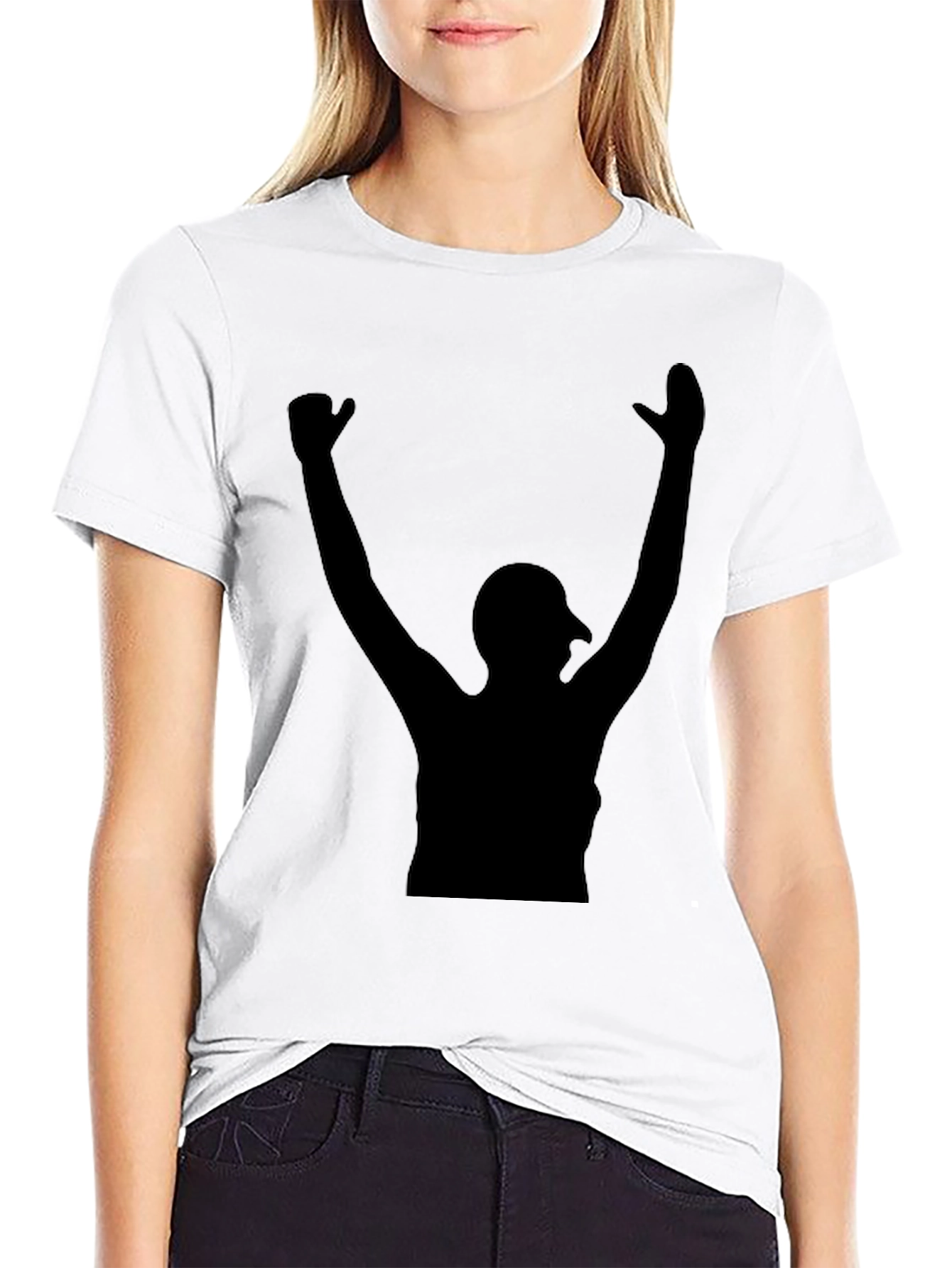 Silhouette Graphic Tee - Black