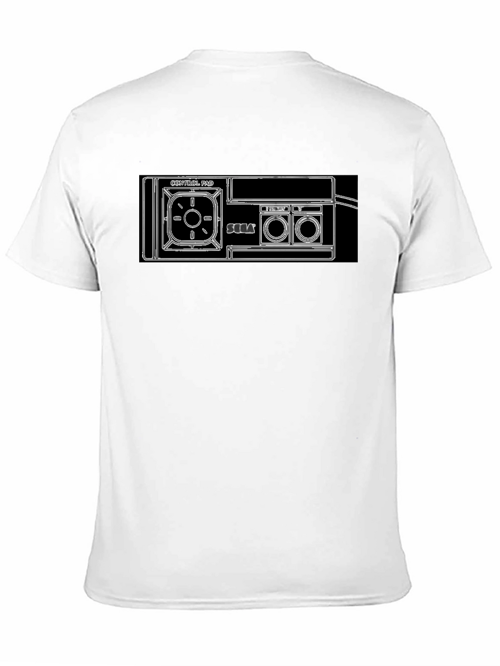 Retro Sega Controller T-Shirt - Black