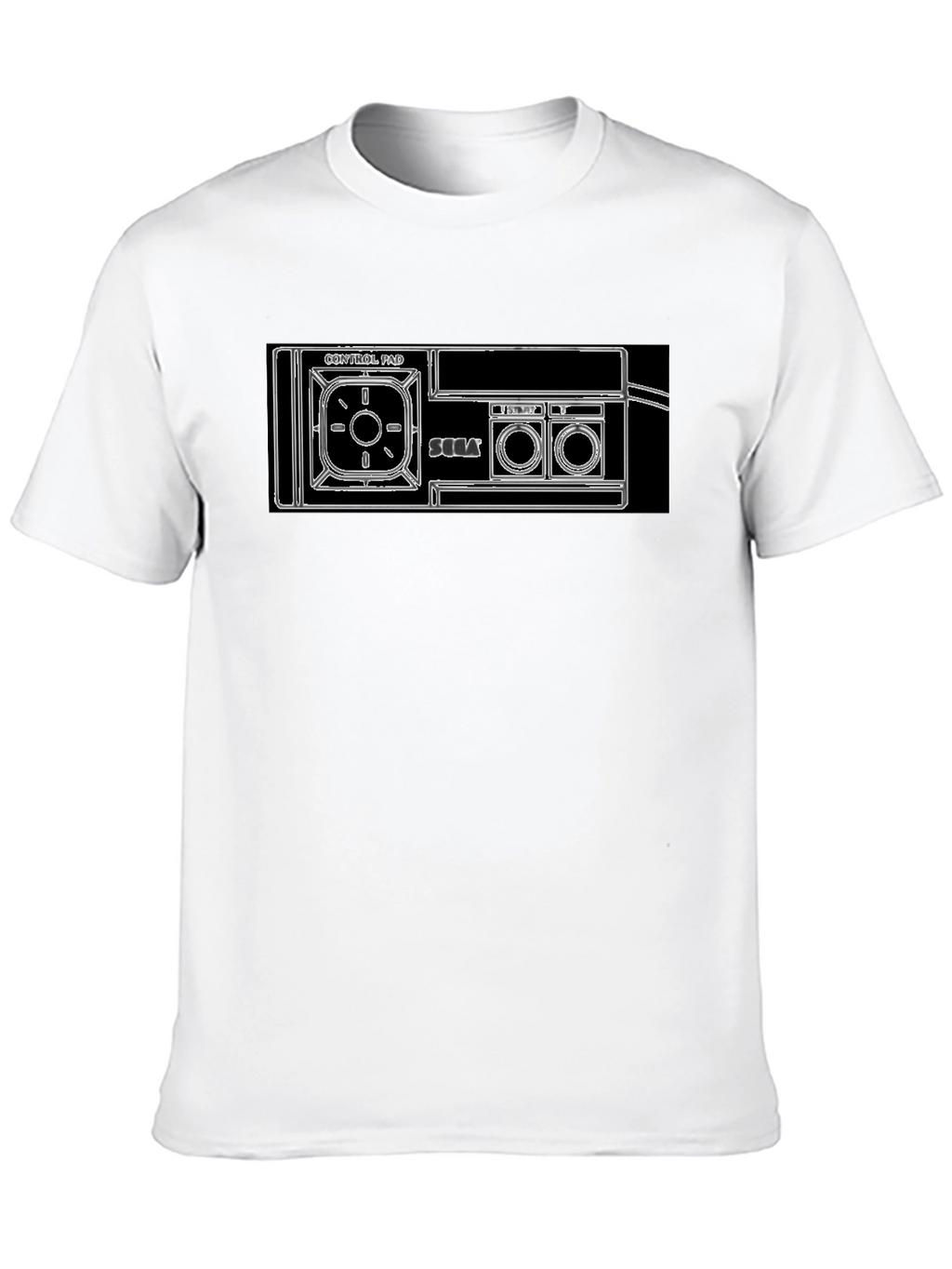 Retro Sega Controller T-Shirt - Black