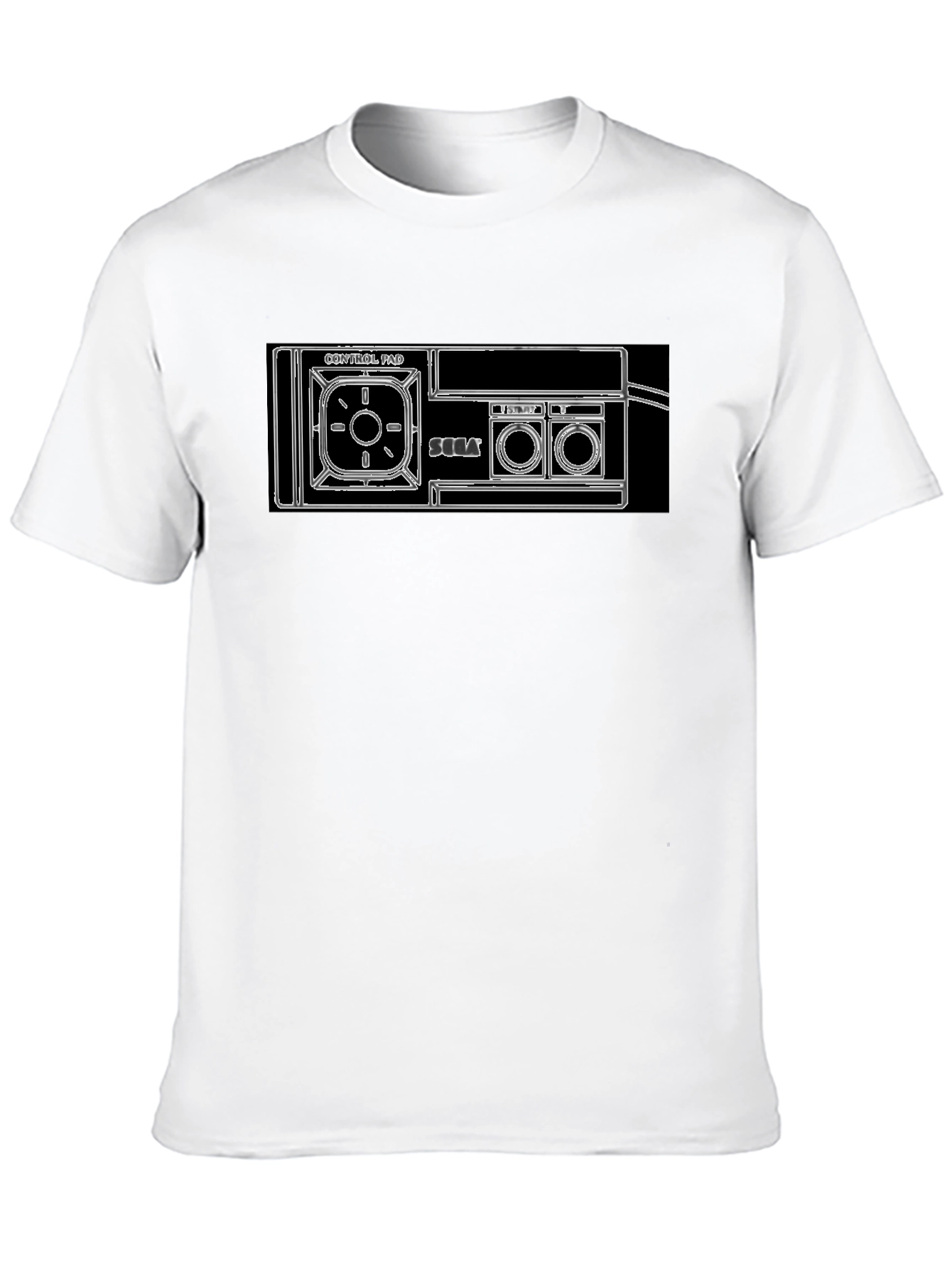 Retro Sega Controller T-Shirt - Black