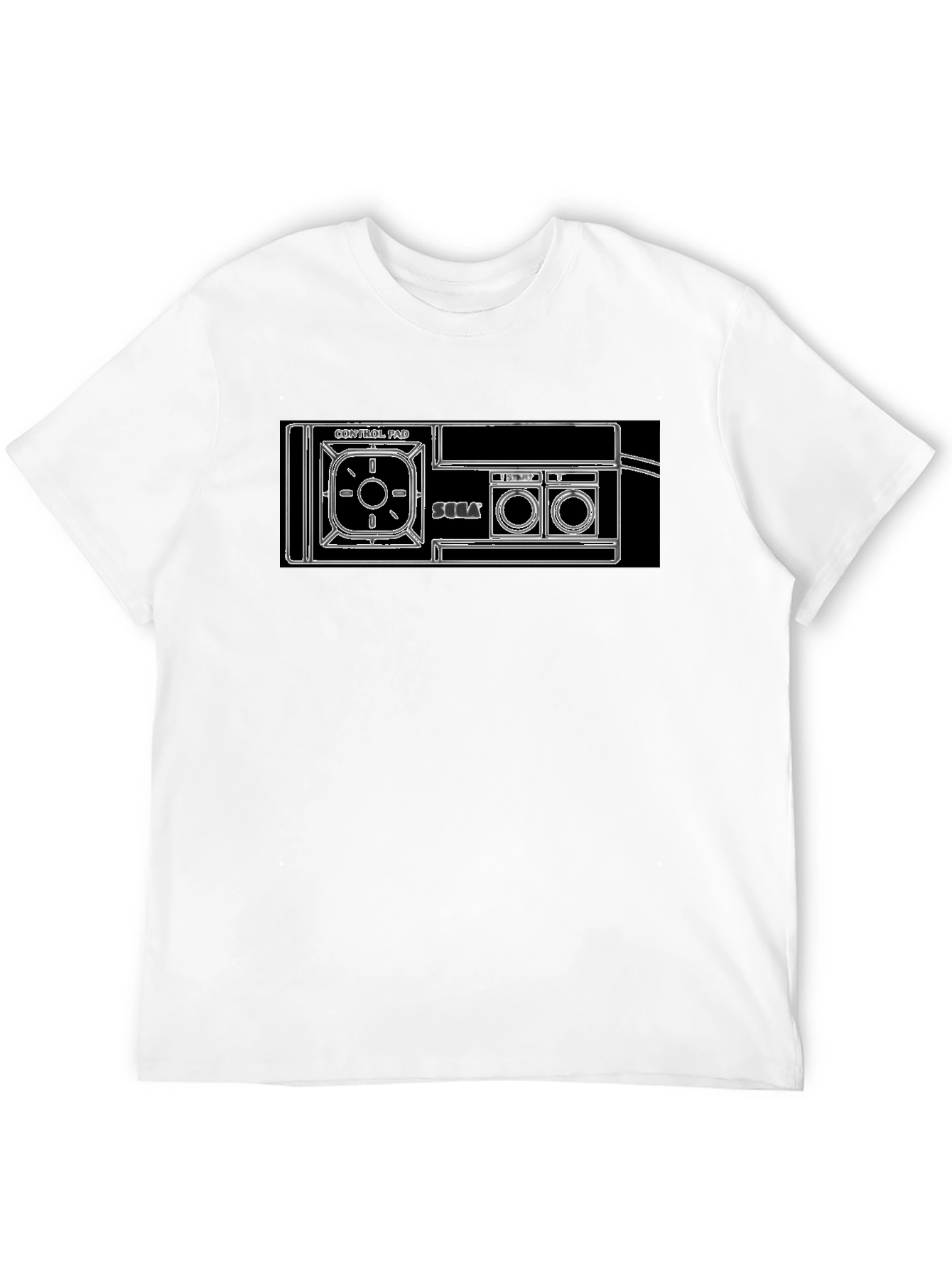 Retro Sega Controller T-Shirt - Black