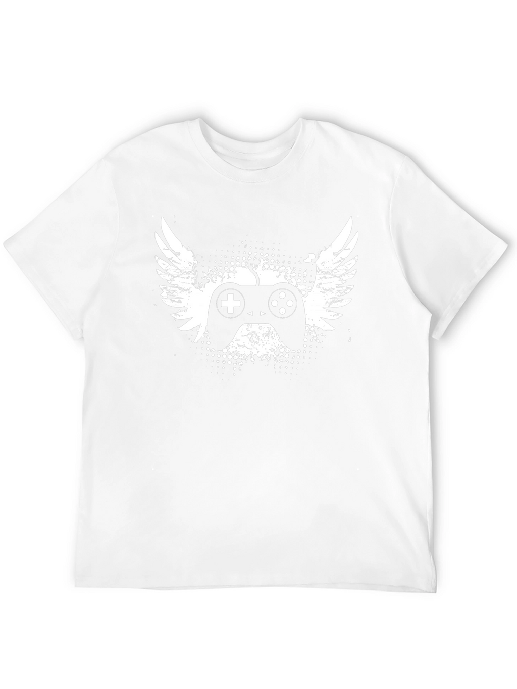 Gaming Controller Wings Graphic T-Shirt