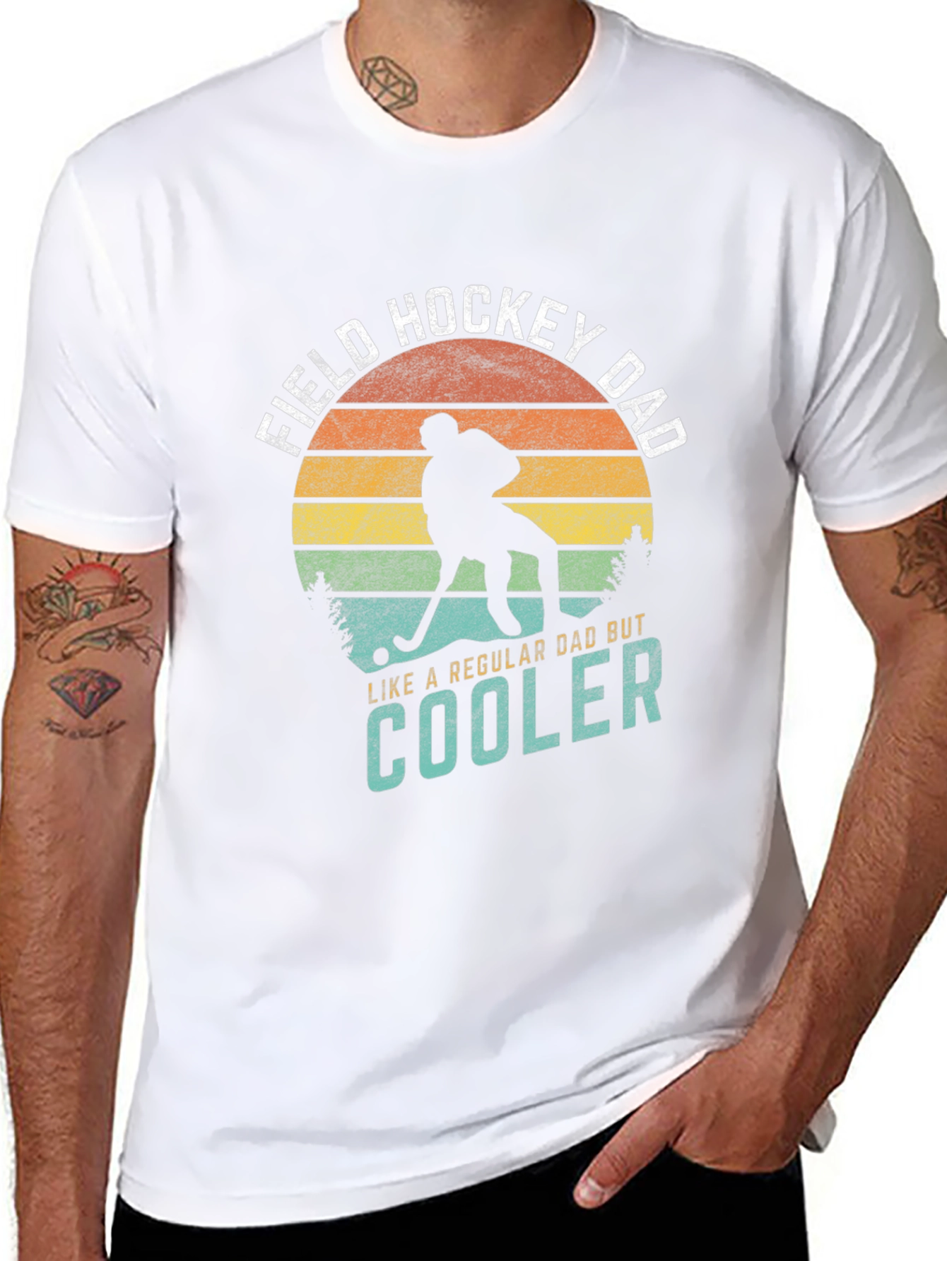 Field Hockey Dad T-Shirt - Regular Dad But Cooler