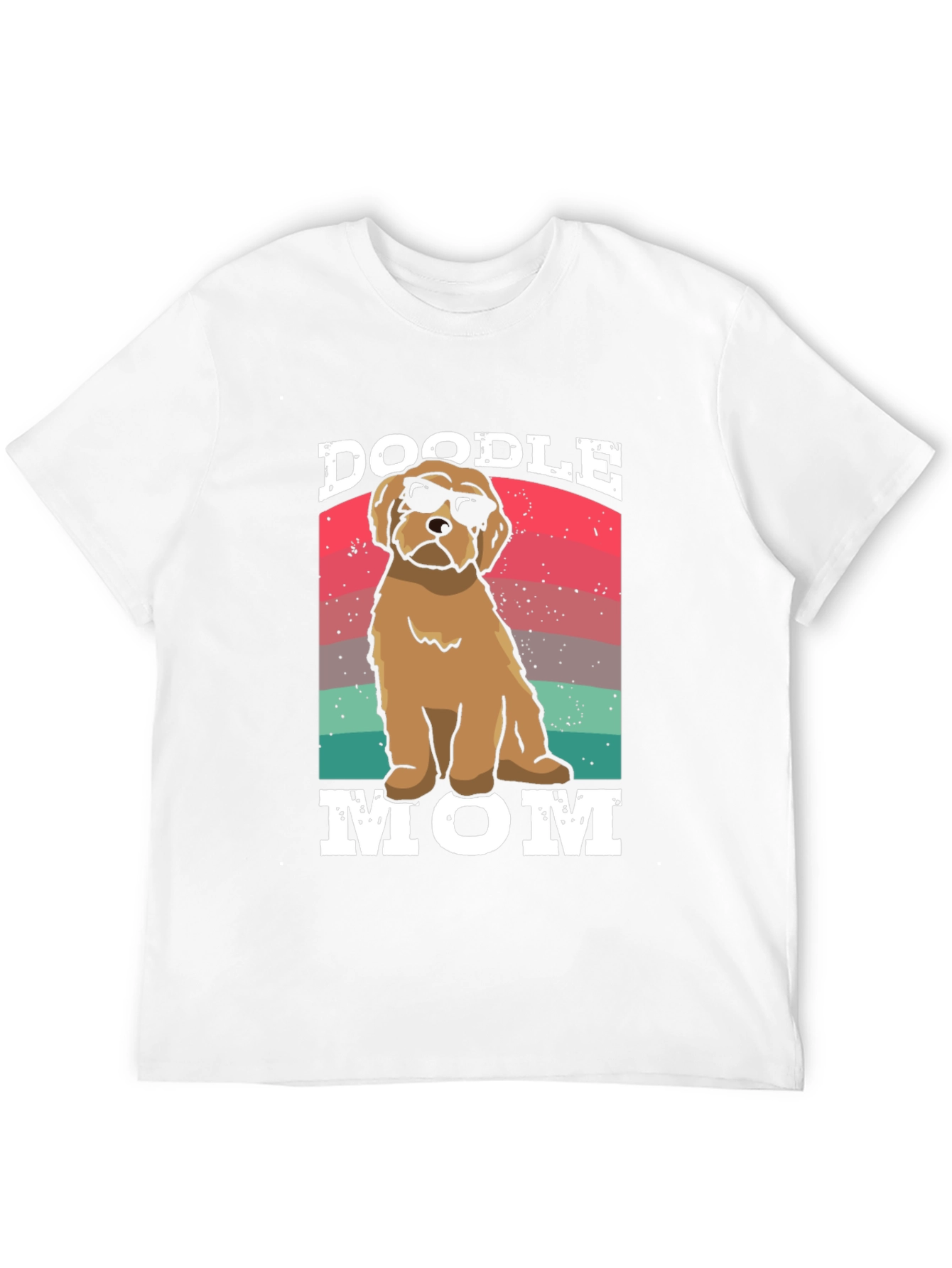 Doodle Mom T-Shirt - Cute Dog Graphic Tee