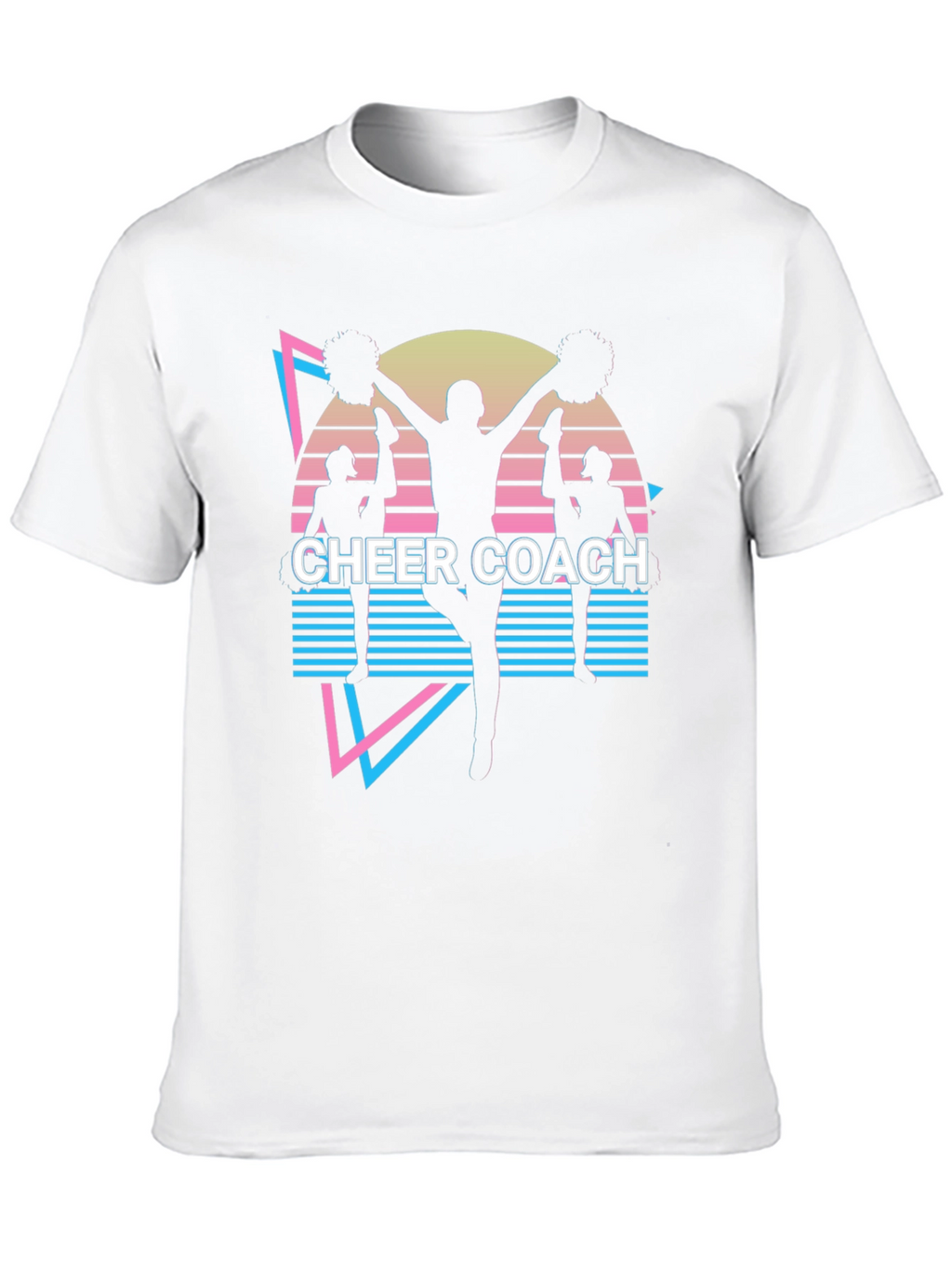 Cheer Coach Retro Style T-Shirt
