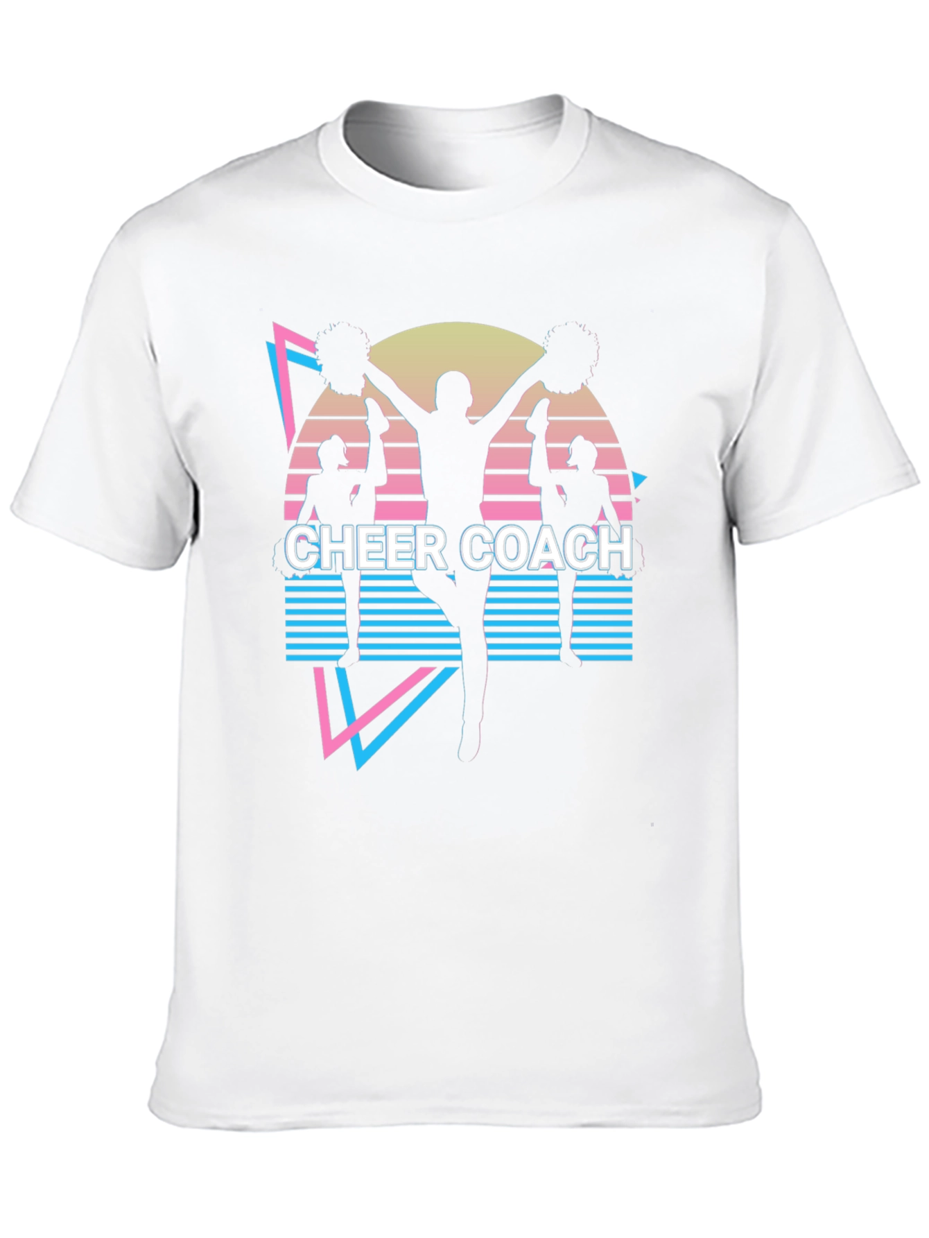 Cheer Coach Retro Style T-Shirt