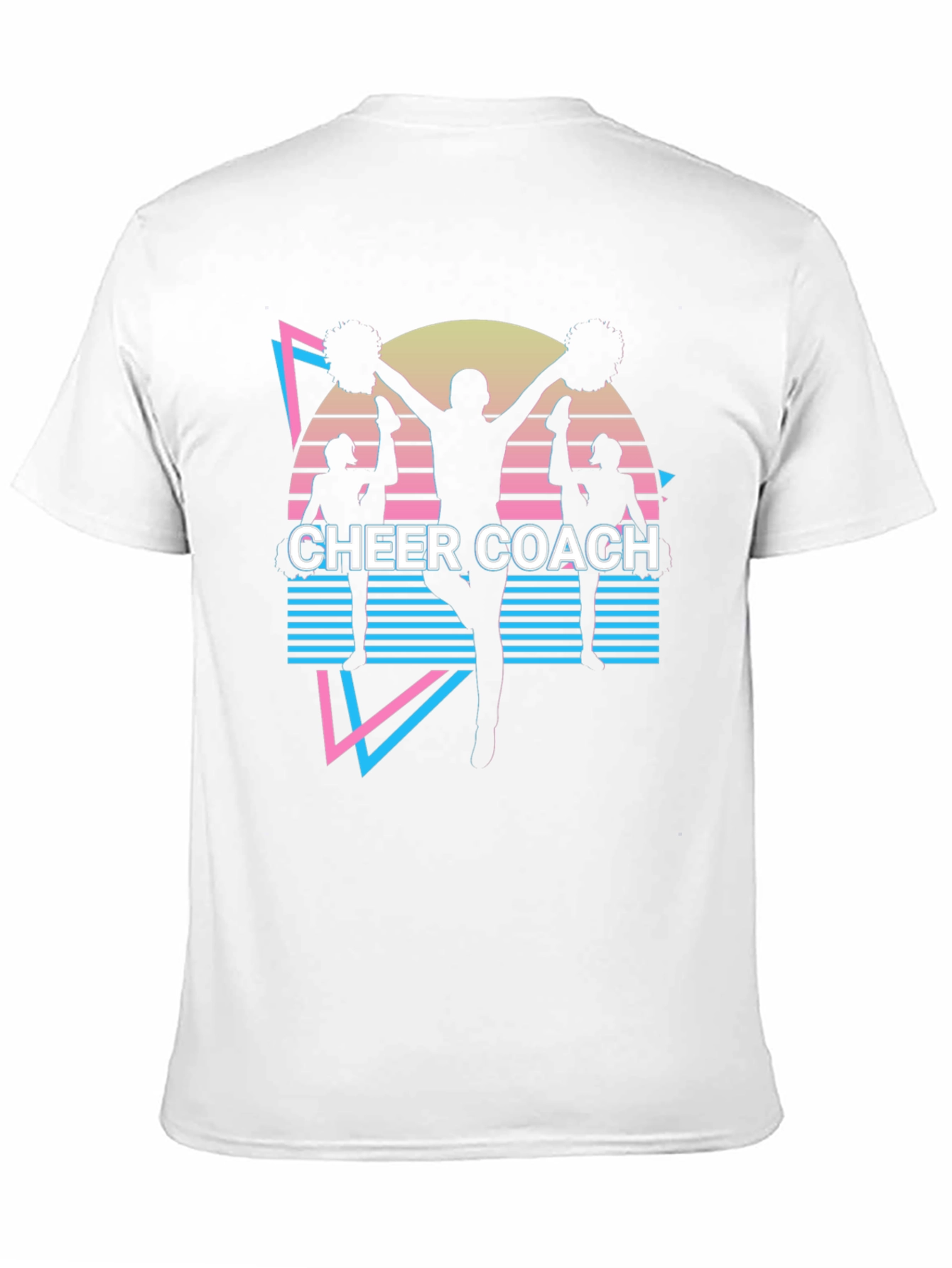 Cheer Coach Retro Style T-Shirt