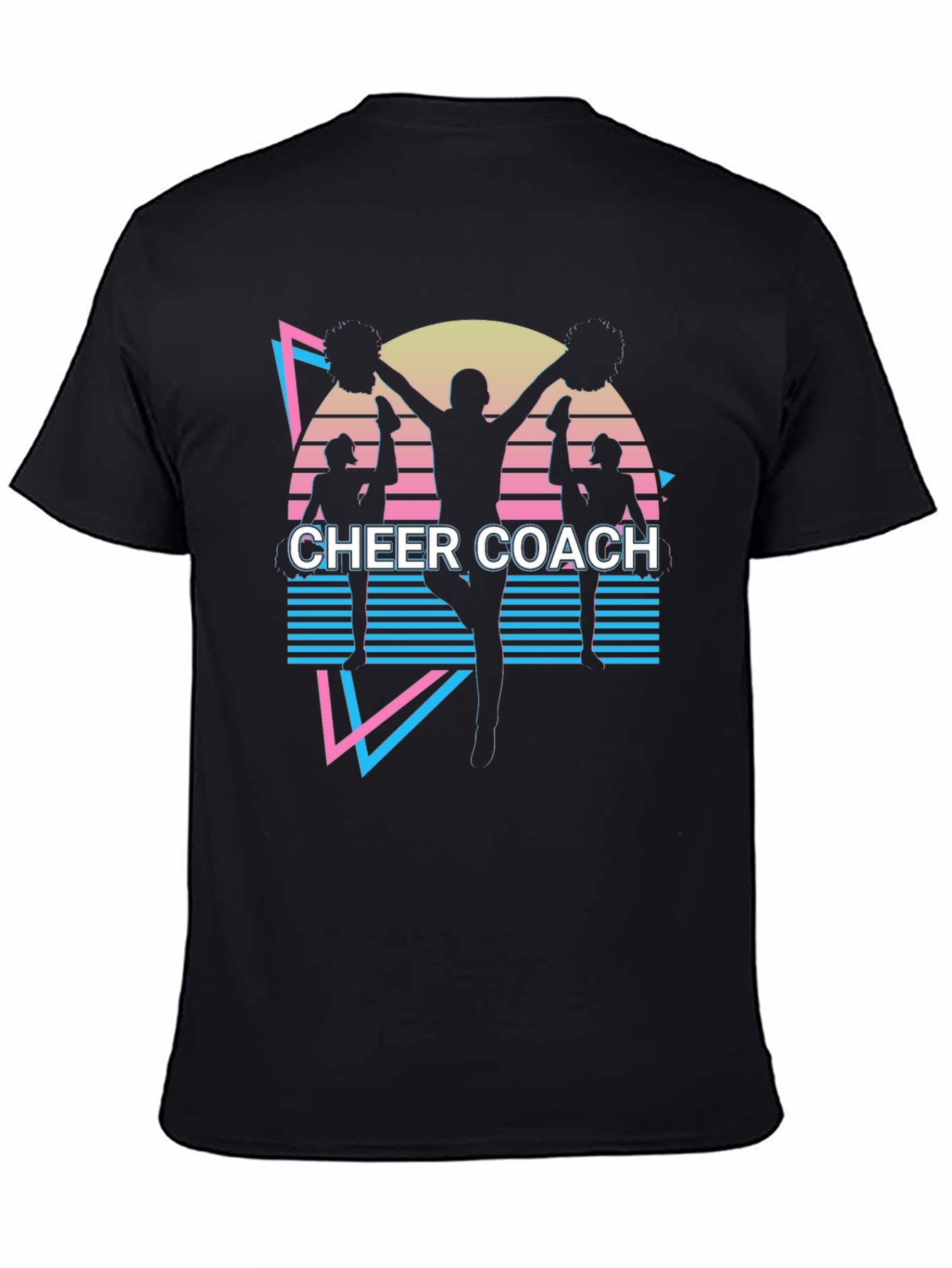 Cheer Coach Retro Style T-Shirt