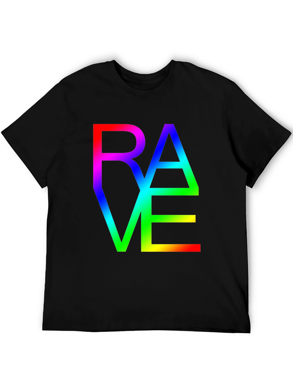 Rave Rainbow Graphic T-Shirt