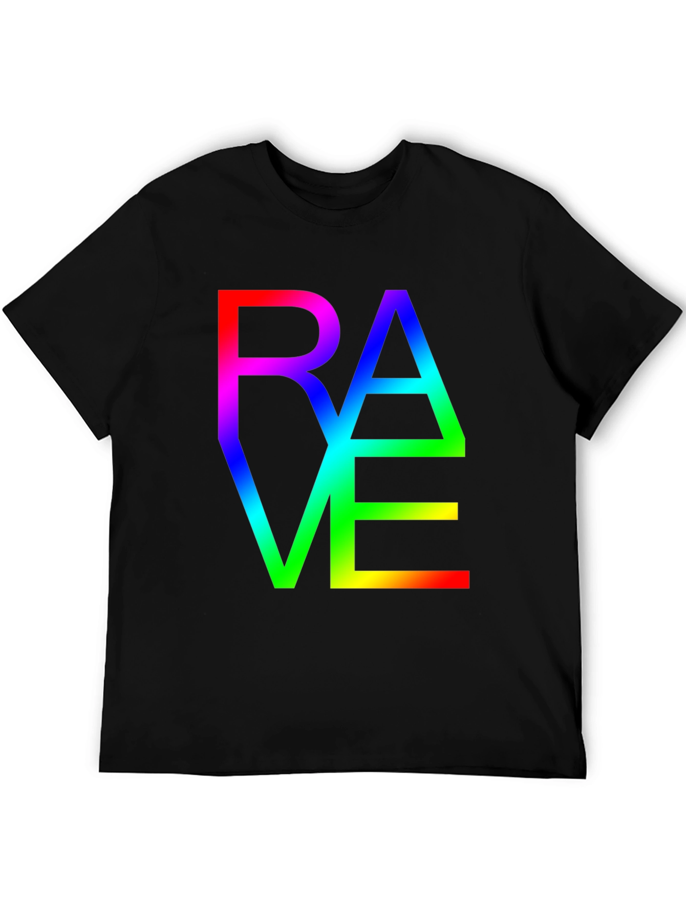 Rave Rainbow Graphic T-Shirt