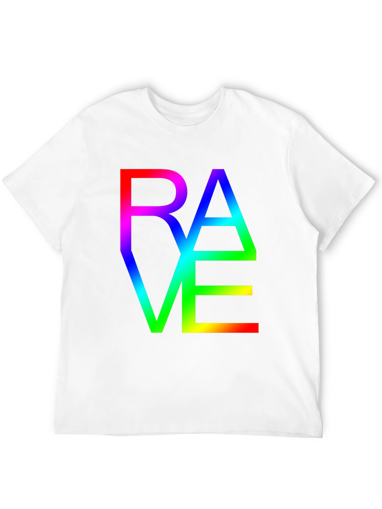Rave Rainbow Graphic T-Shirt