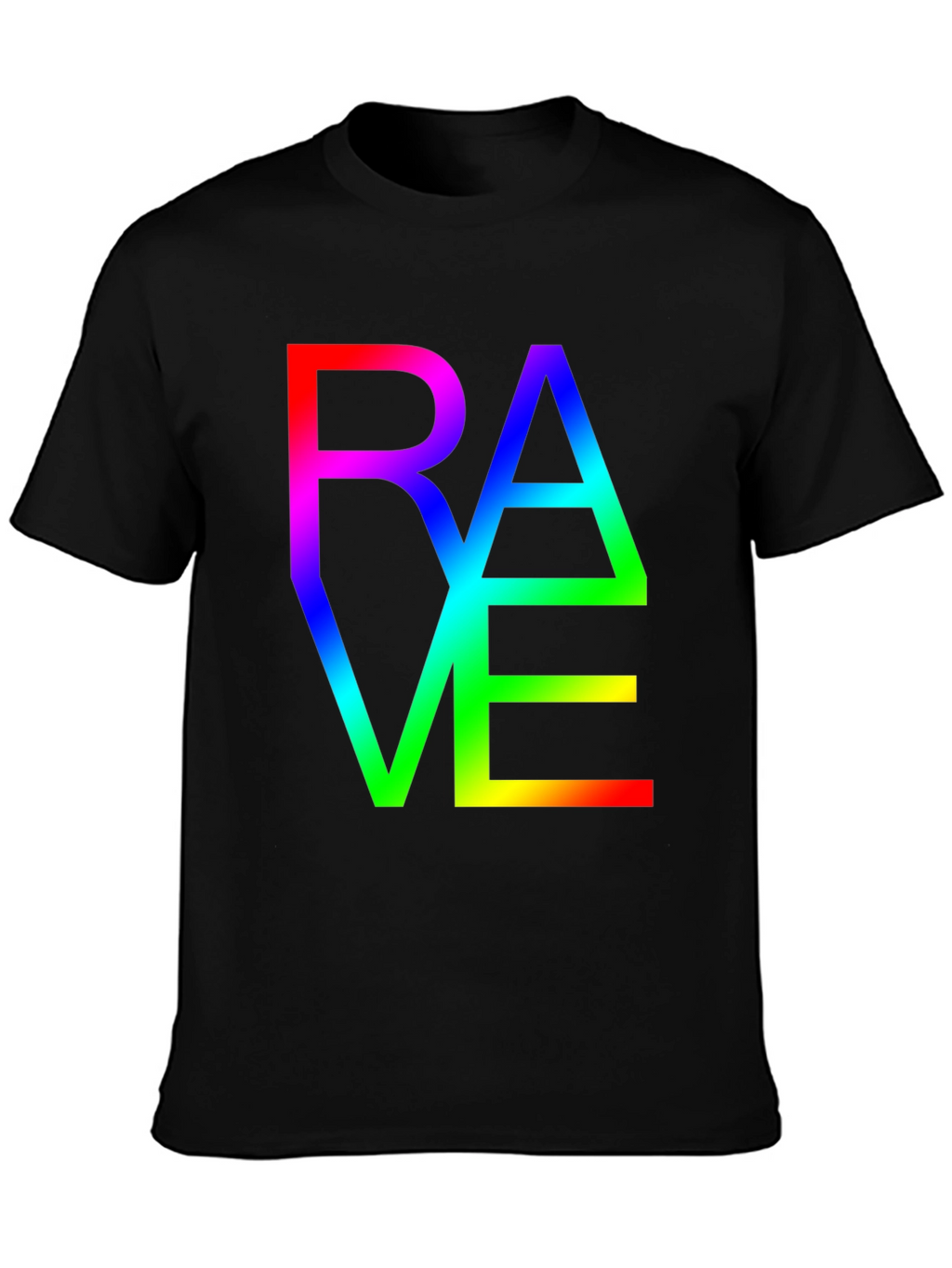 Rave Rainbow Graphic T-Shirt