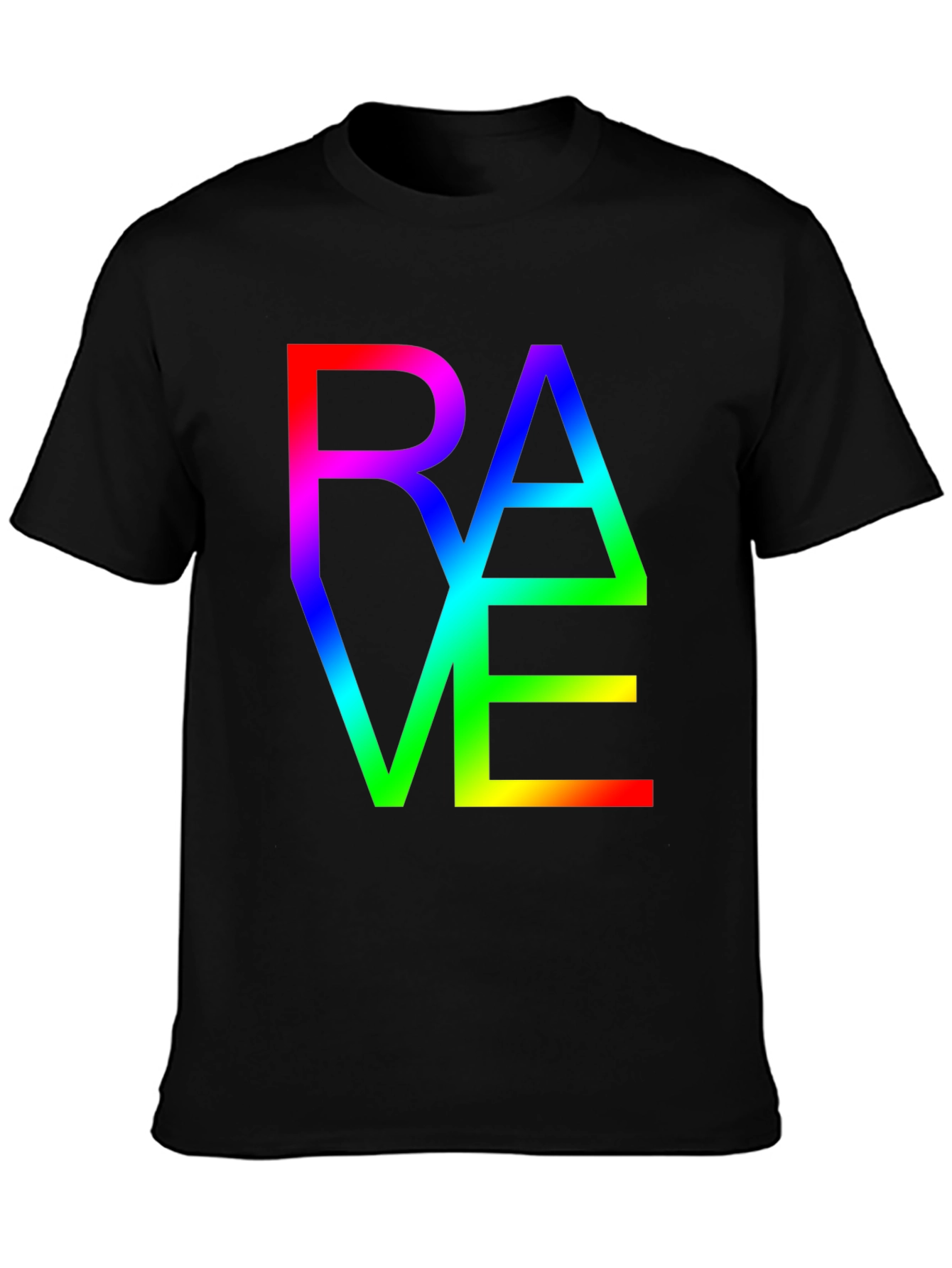 Rave Rainbow Graphic T-Shirt
