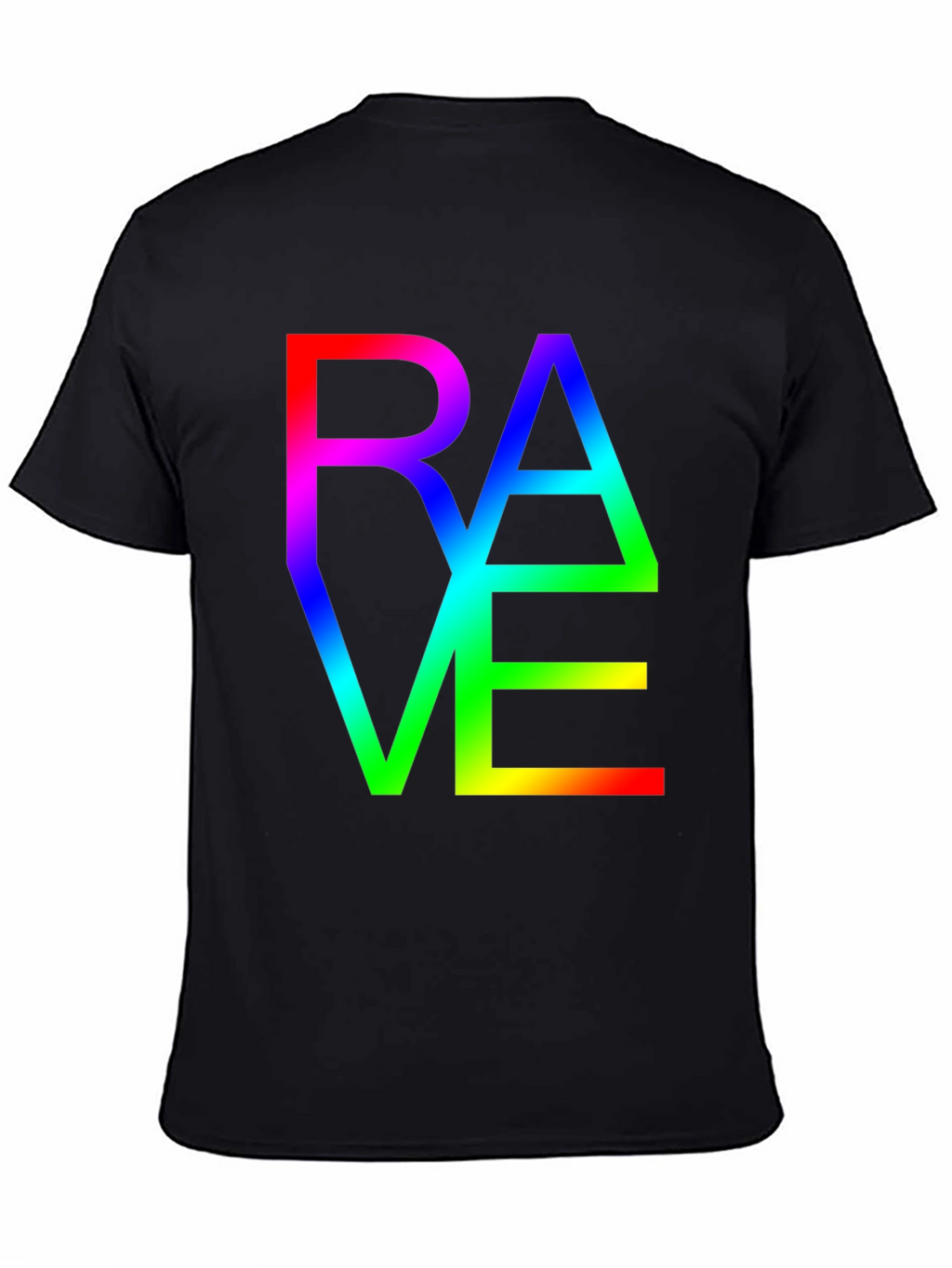 Rave Rainbow Graphic T-Shirt