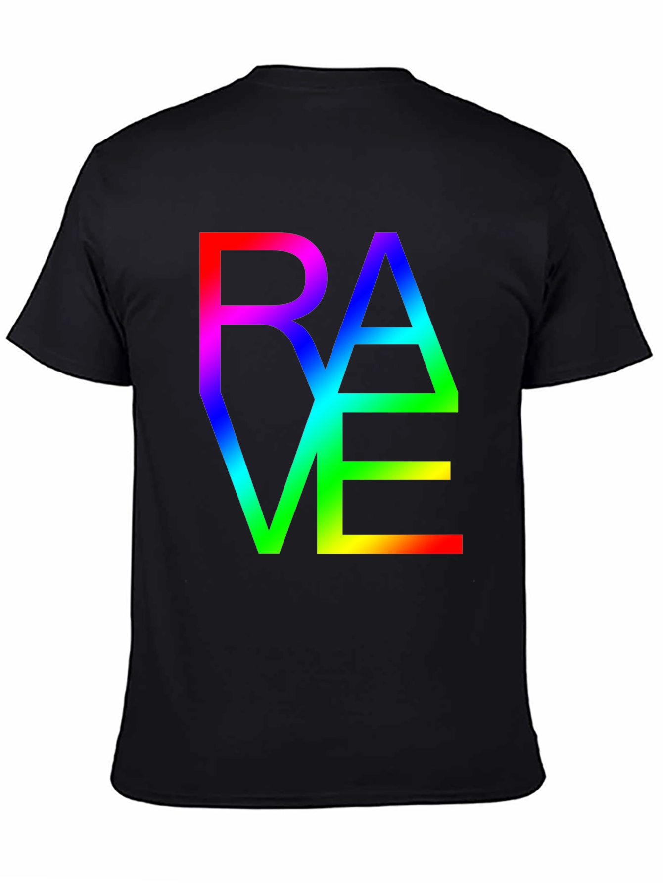 Rave Rainbow Graphic T-Shirt