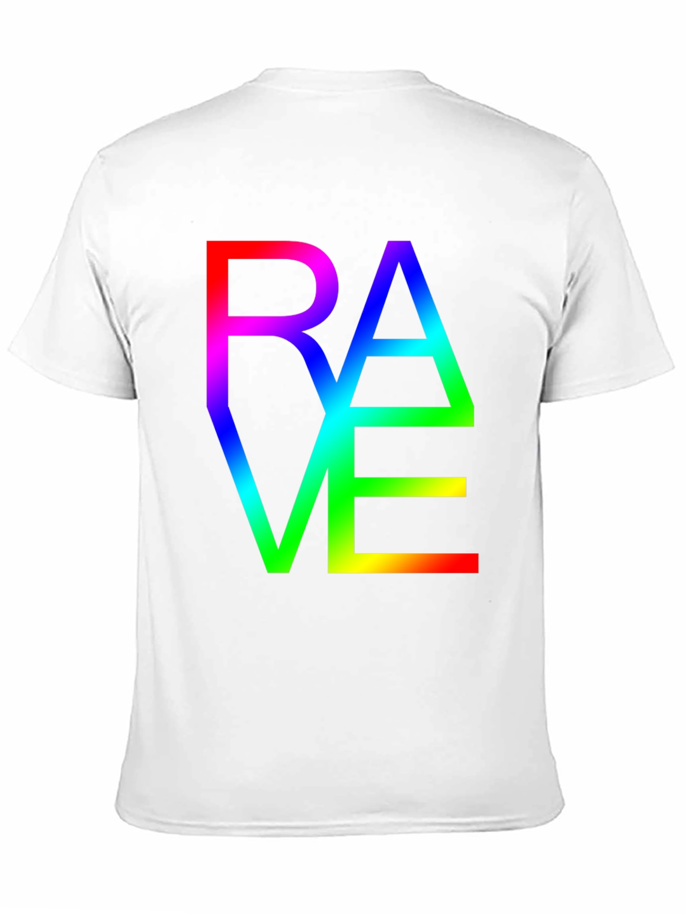 Rave Rainbow Graphic T-Shirt