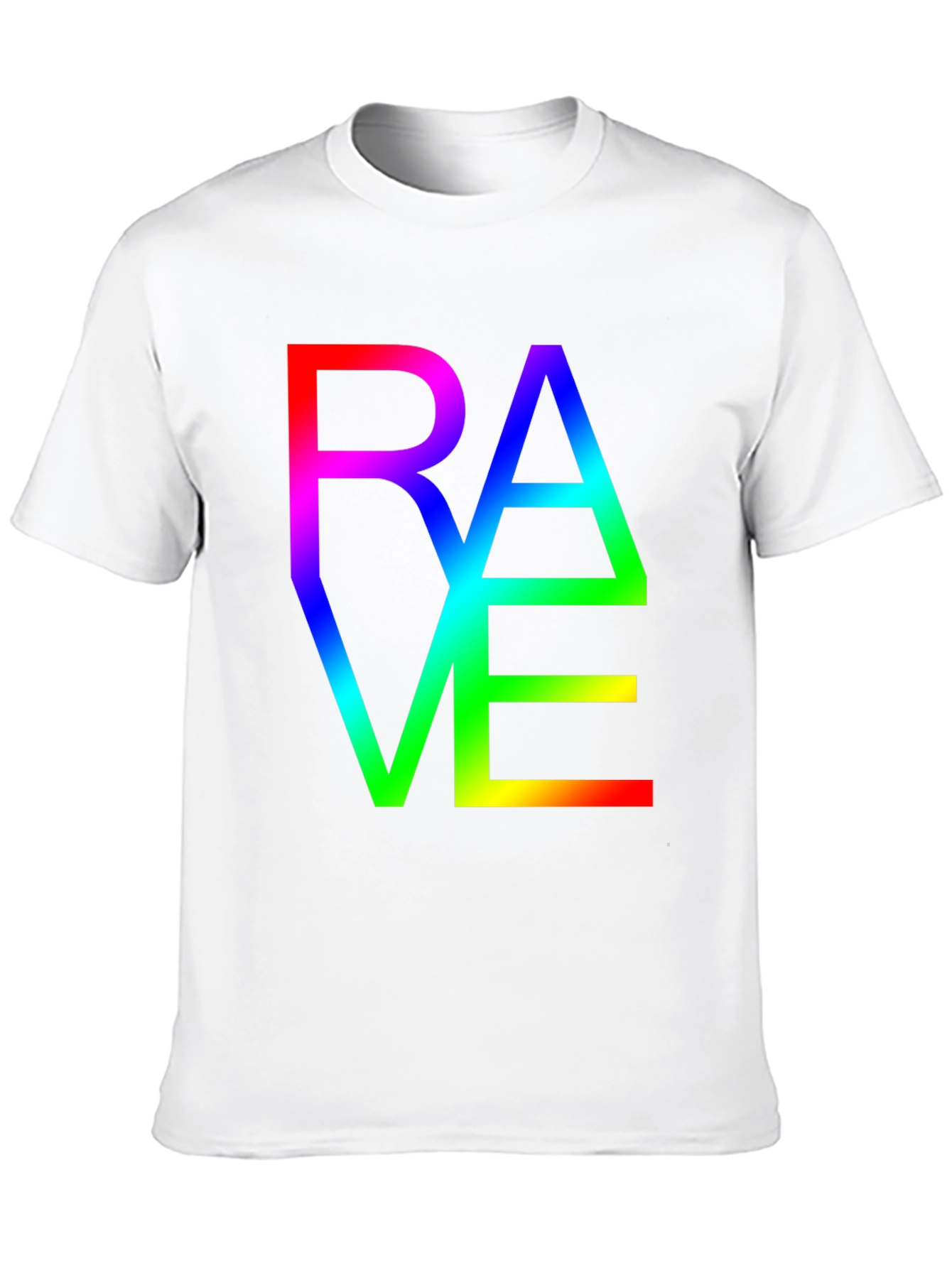 Rave Rainbow Graphic T-Shirt