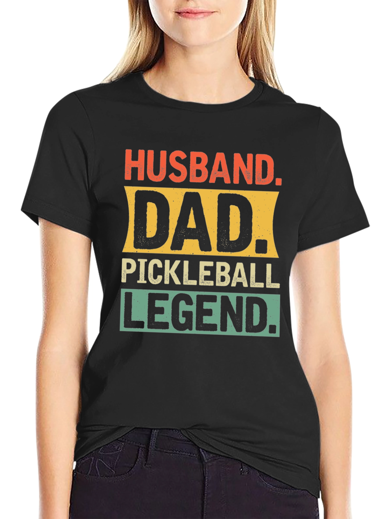 Husband Dad Pickleball Legend Graphic Tee