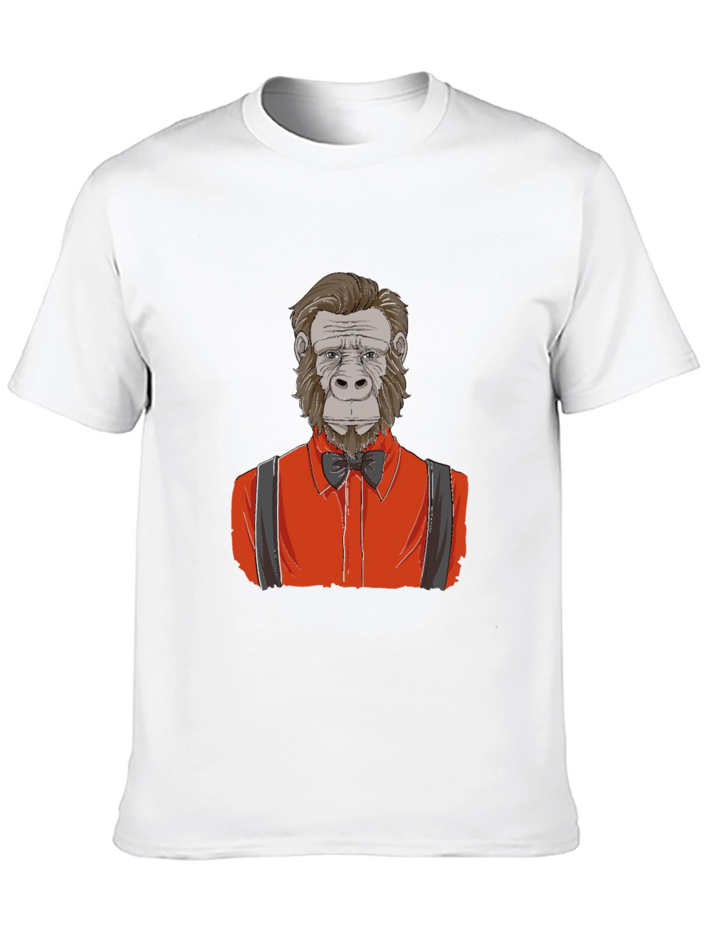 Gorilla Gentleman Graphic Tee - Black