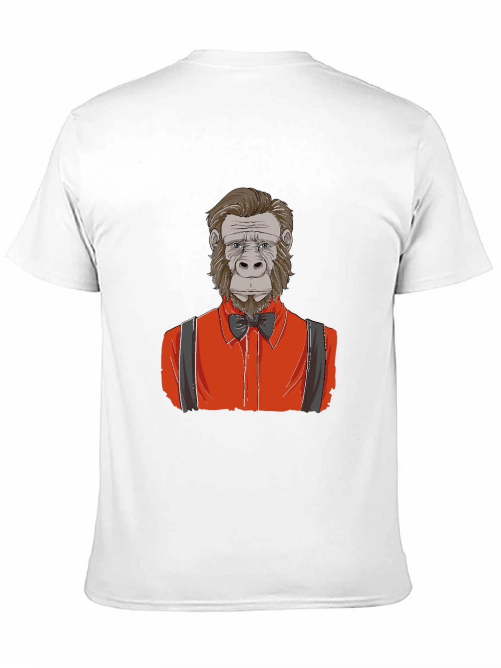 Gorilla Gentleman Graphic Tee - Black