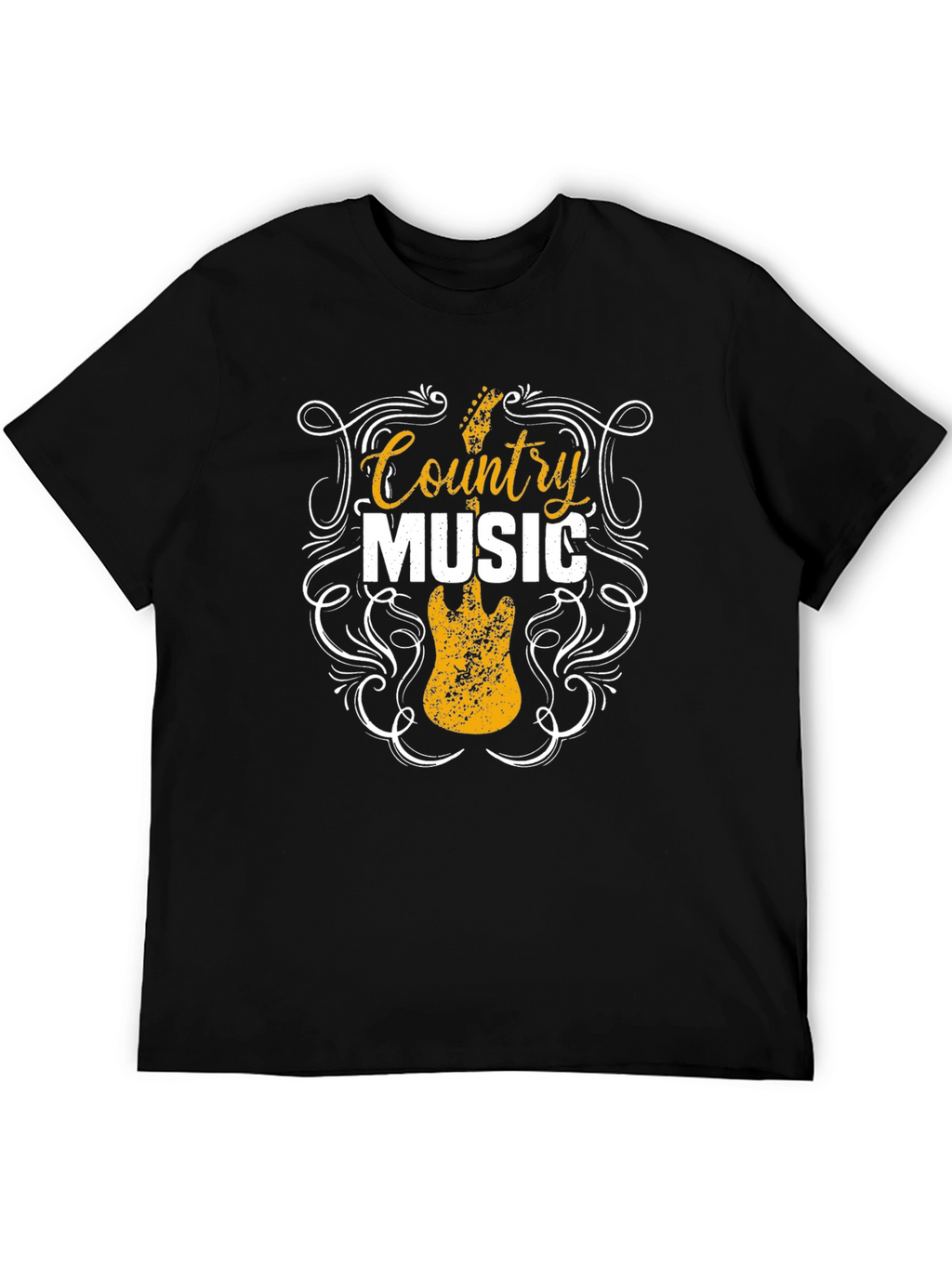 Country Music Guitar T-Shirt