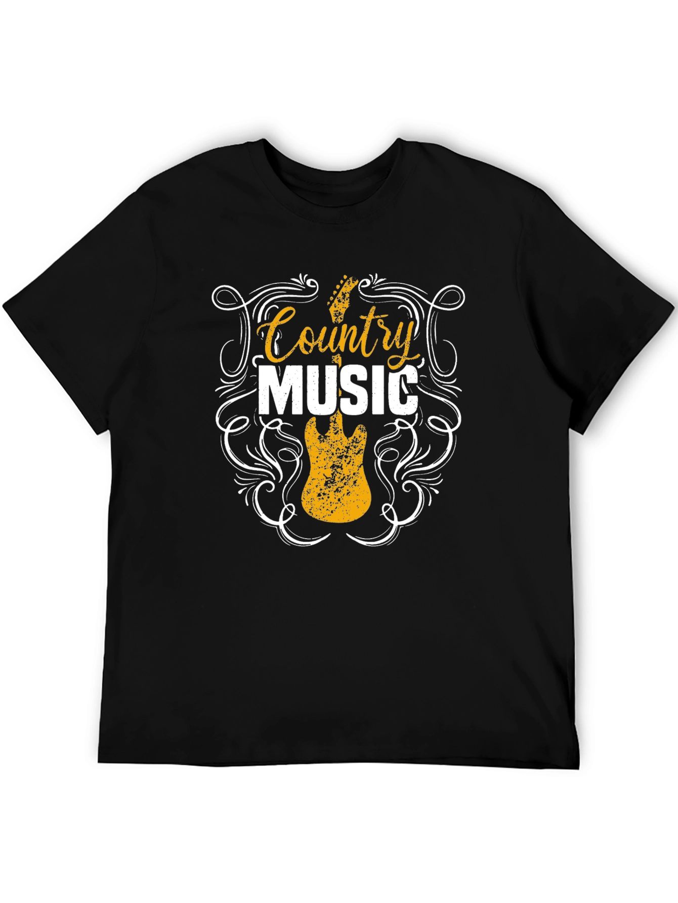Country Music Guitar T-Shirt