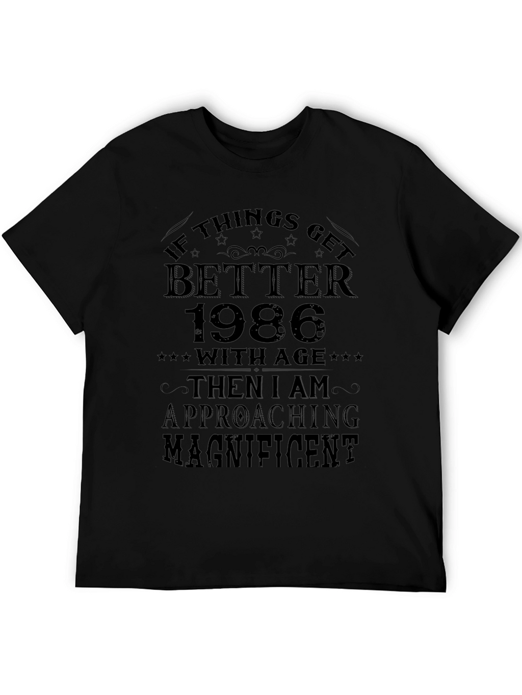 Funny 1986 Birthday T-Shirt: Magnificent at Age 38