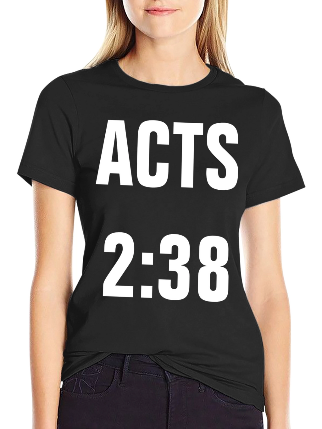 Acts 2:38 T-Shirt - Stylish Christian Apparel