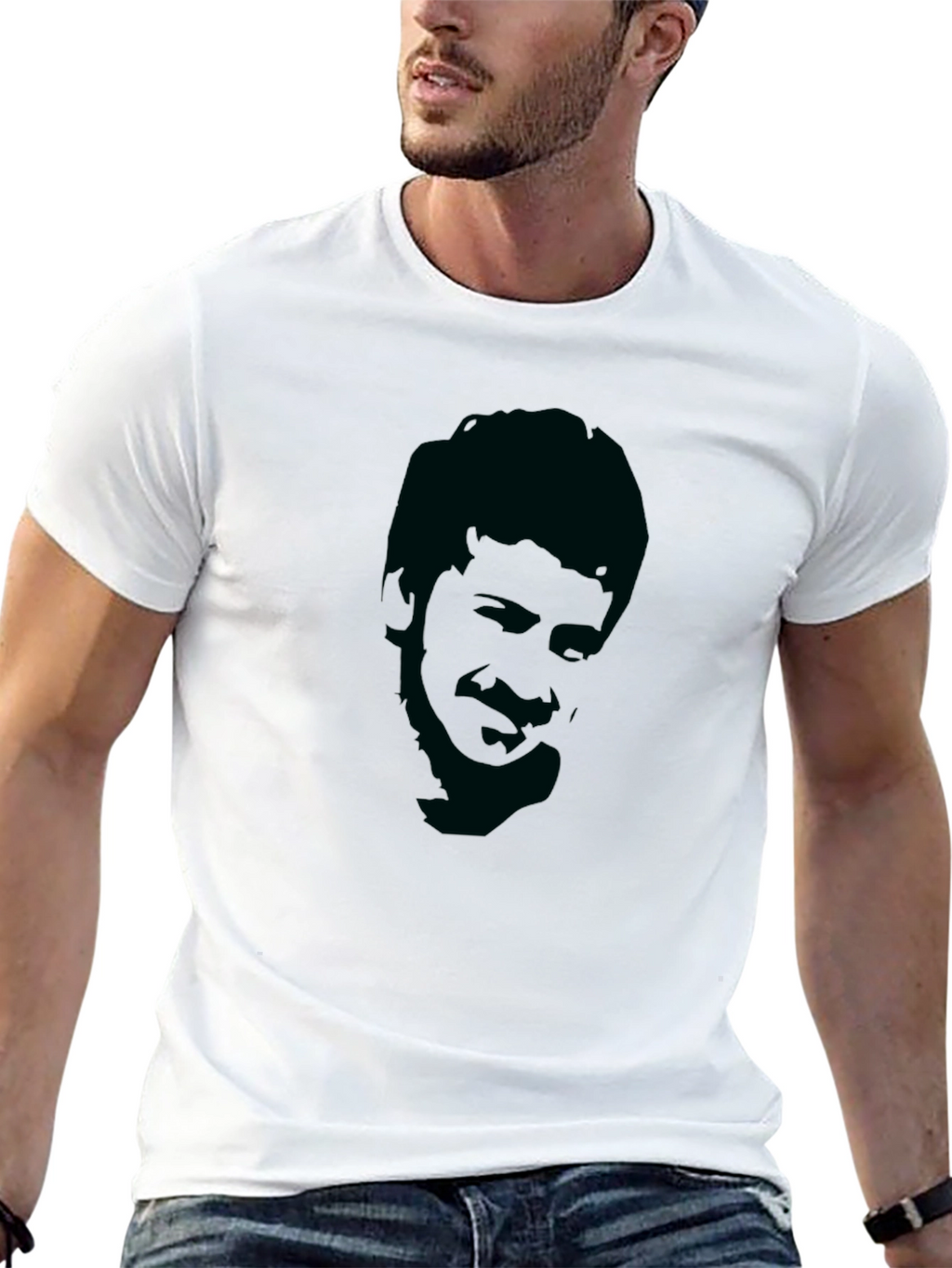 Silhouette Graphic Tee - Soft Cotton Blend