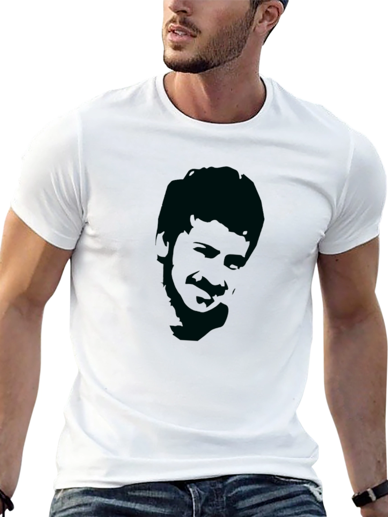 Silhouette Graphic Tee - Soft Cotton Blend