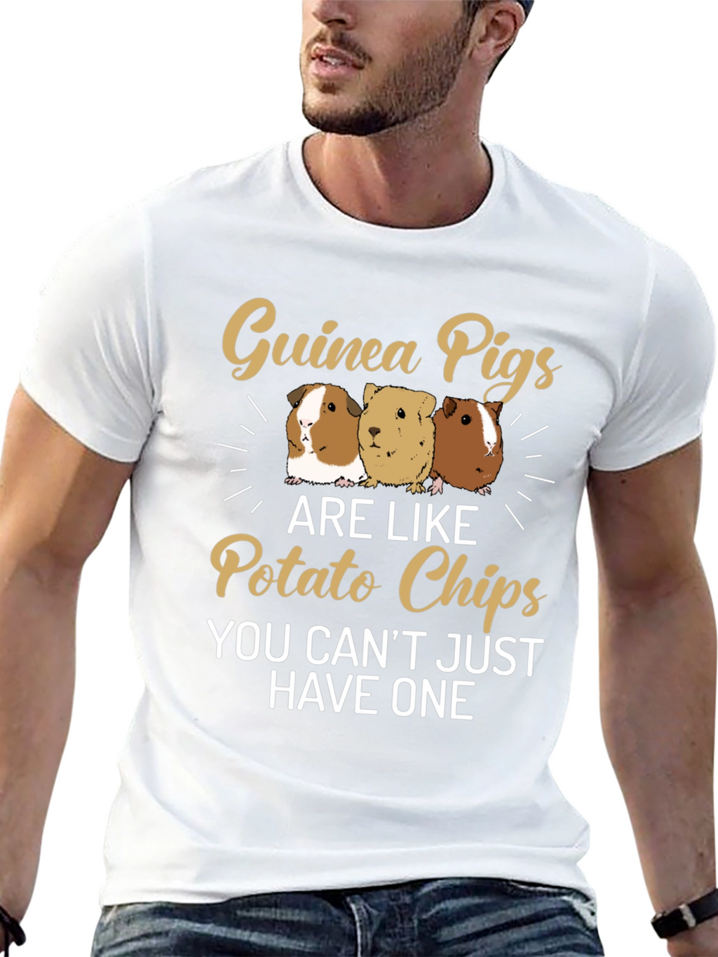 Guinea Pigs Potato Chips T-Shirt