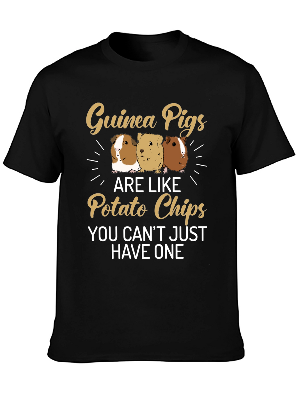Guinea Pigs Potato Chips T-Shirt