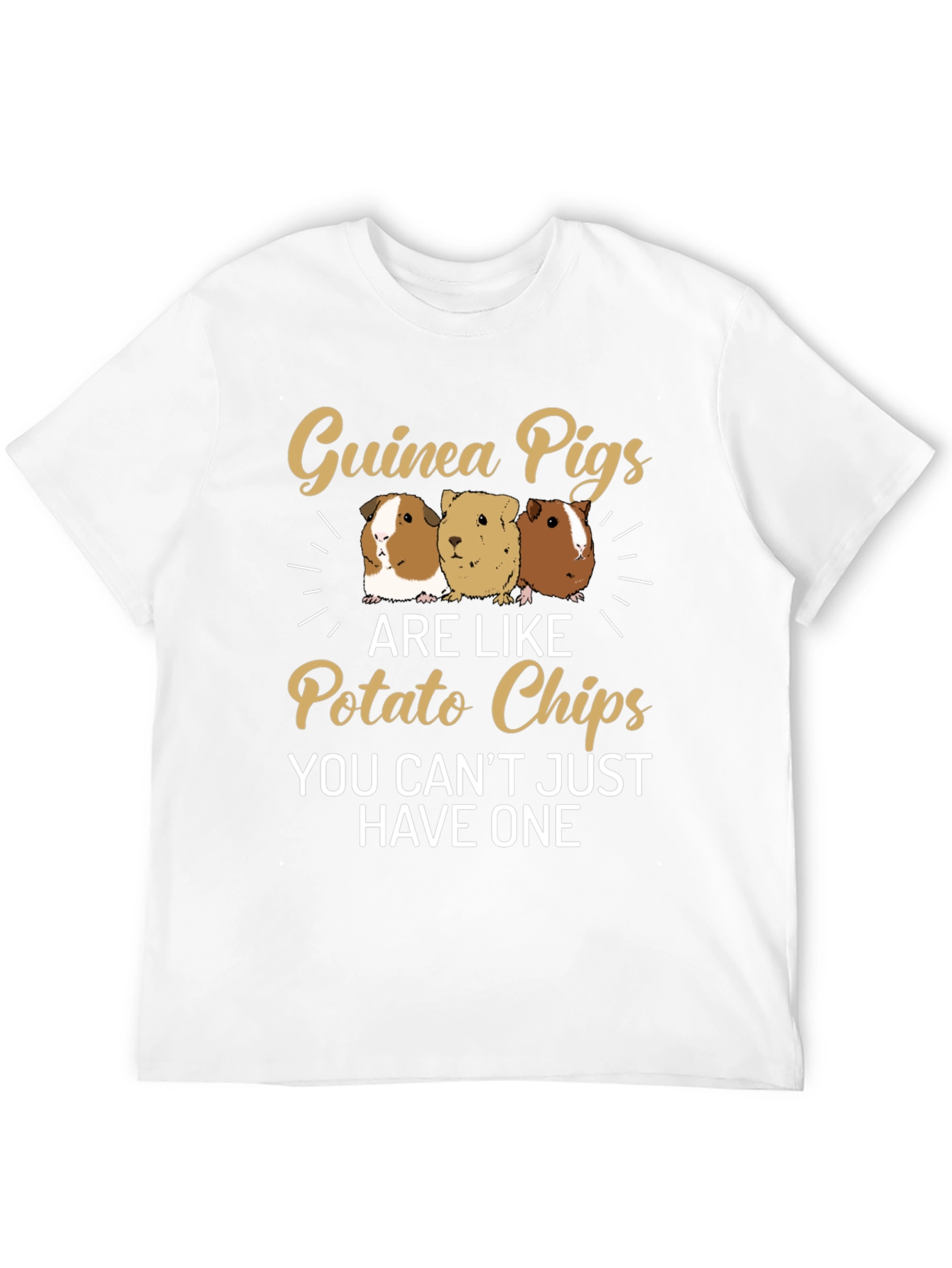 Guinea Pigs Potato Chips T-Shirt