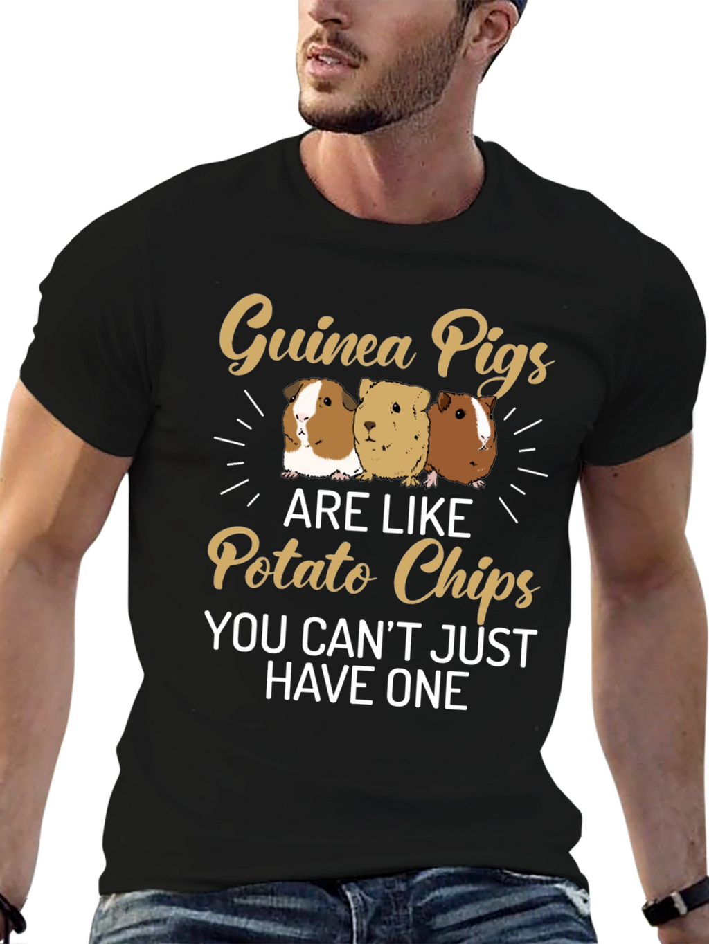 Guinea Pigs Potato Chips T-Shirt