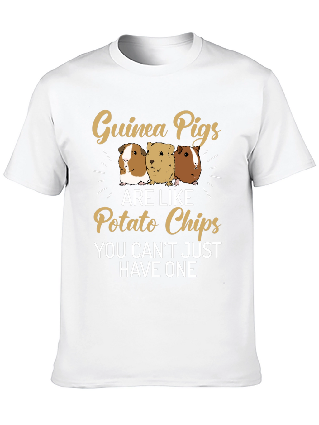 Guinea Pigs Potato Chips T-Shirt