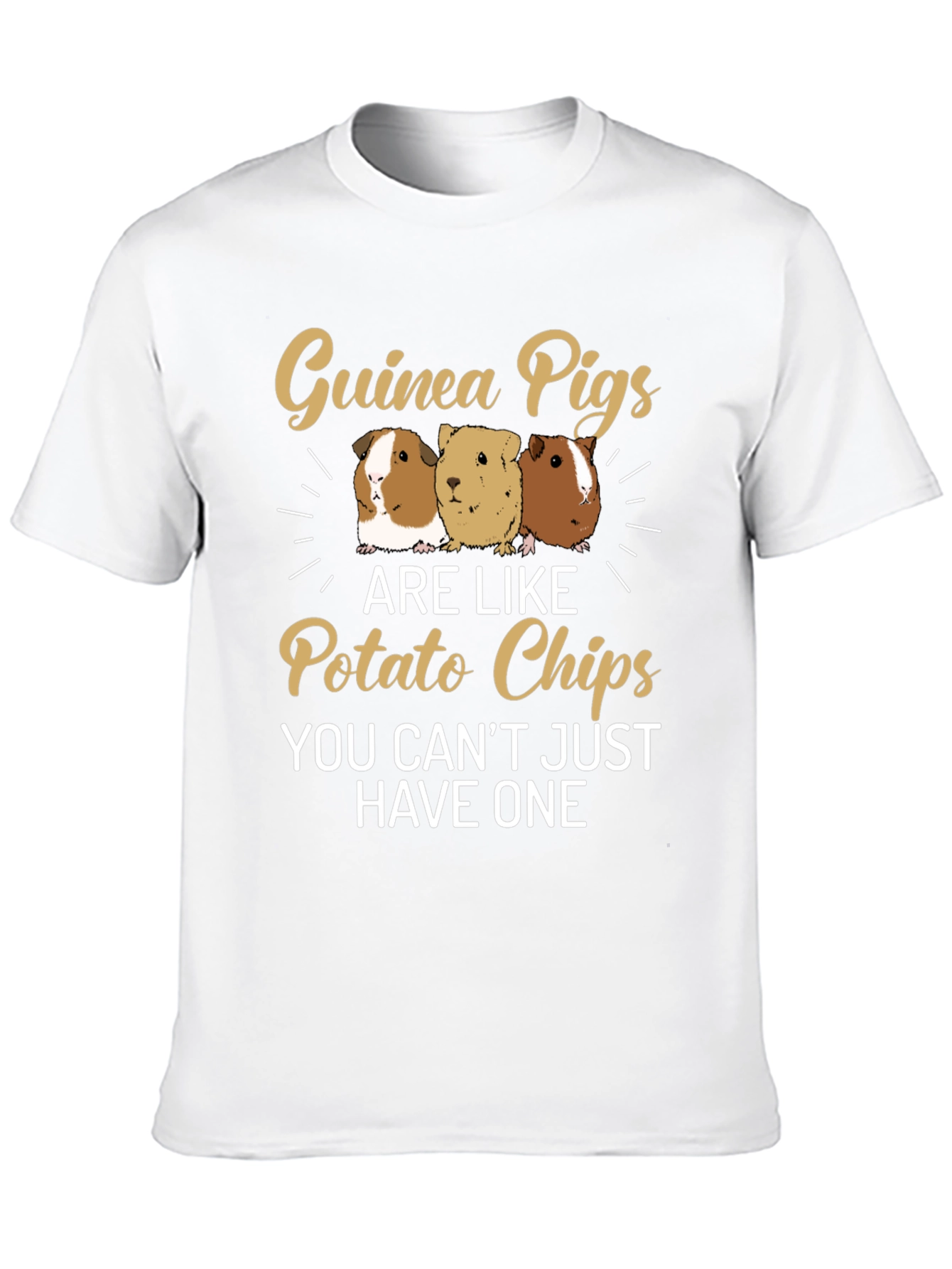 Guinea Pigs Potato Chips T-Shirt