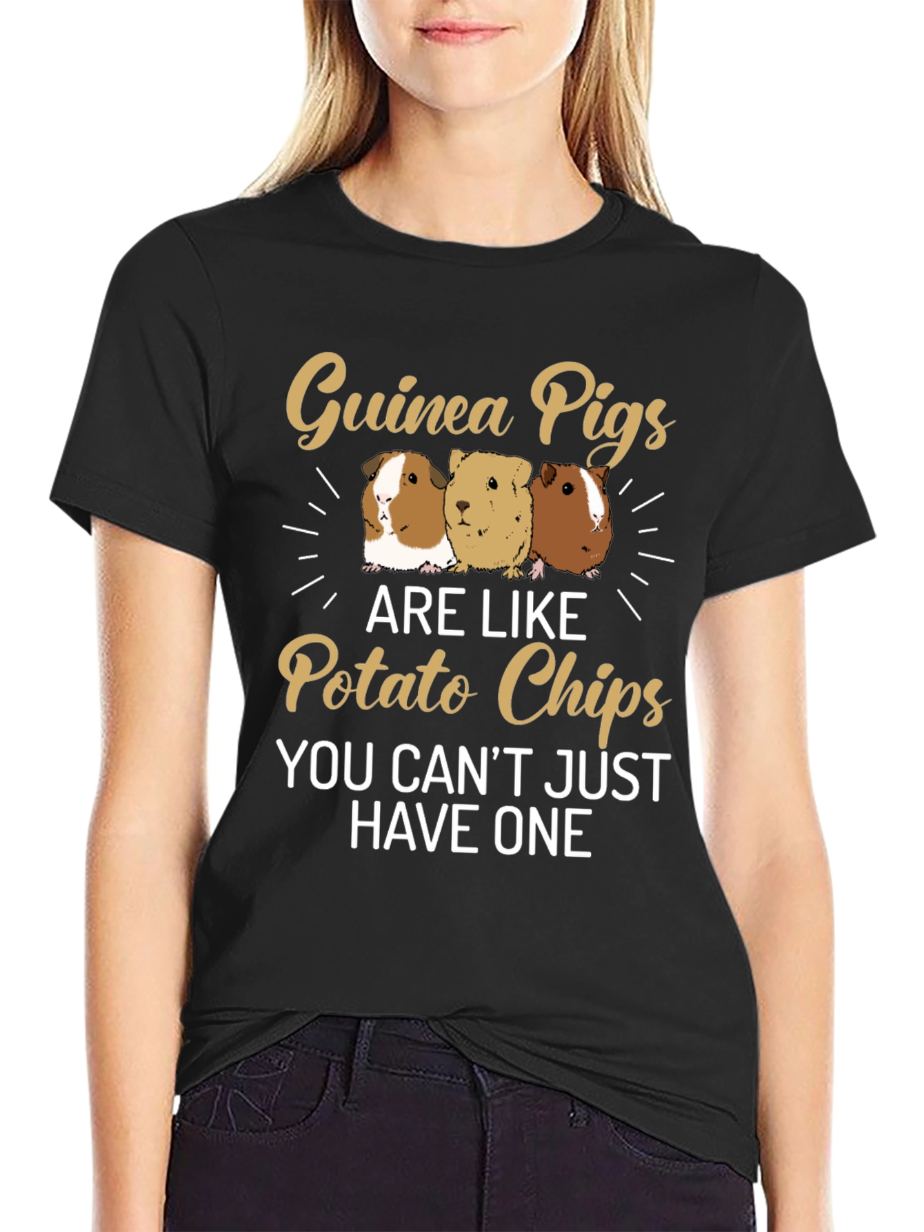 Guinea Pigs Potato Chips T-Shirt