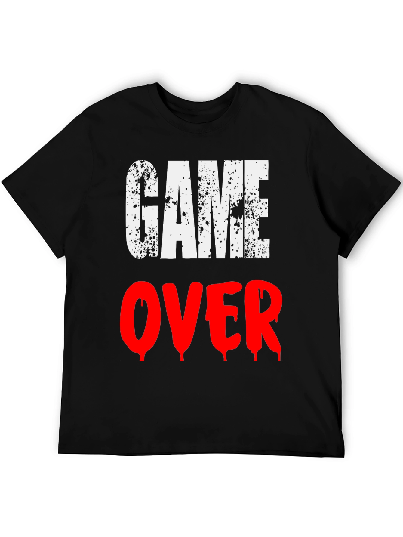 Game Over Graphic Tee - Gamer T-Shirt