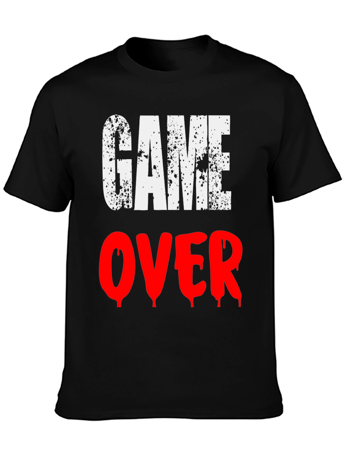 Game Over Graphic Tee - Gamer T-Shirt