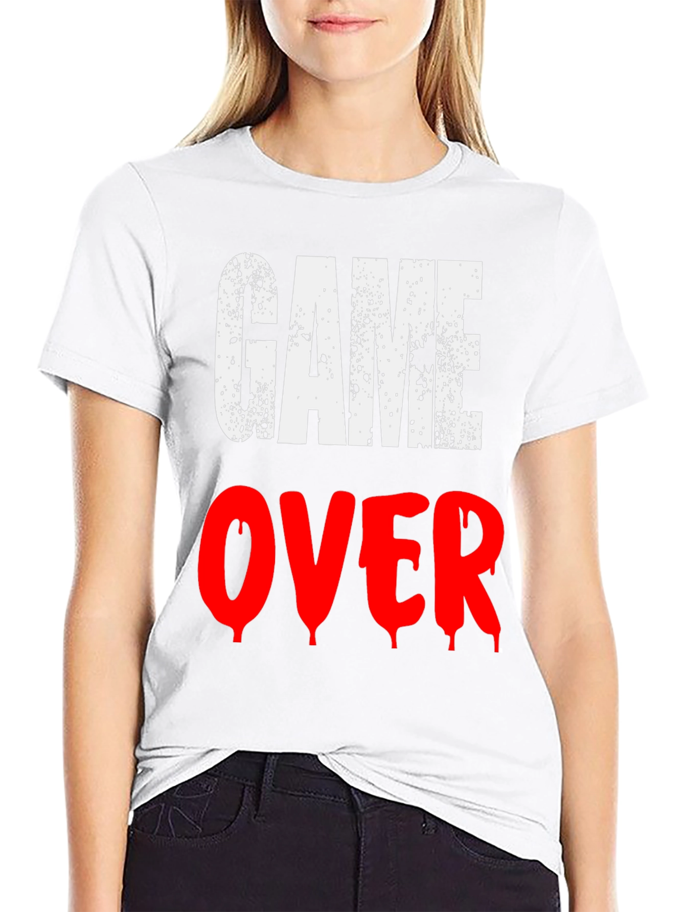 Game Over Graphic Tee - Gamer T-Shirt